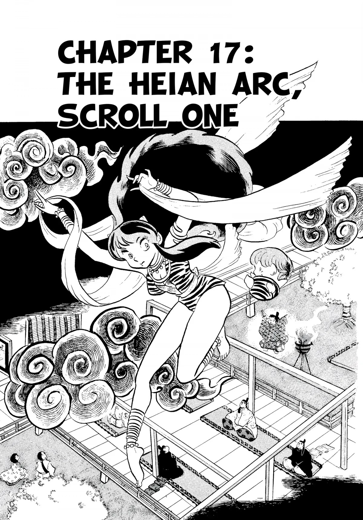Urusei Yatsura Chapter 75 page 1 - Chapter 75: The Heian Arc, Scroll One