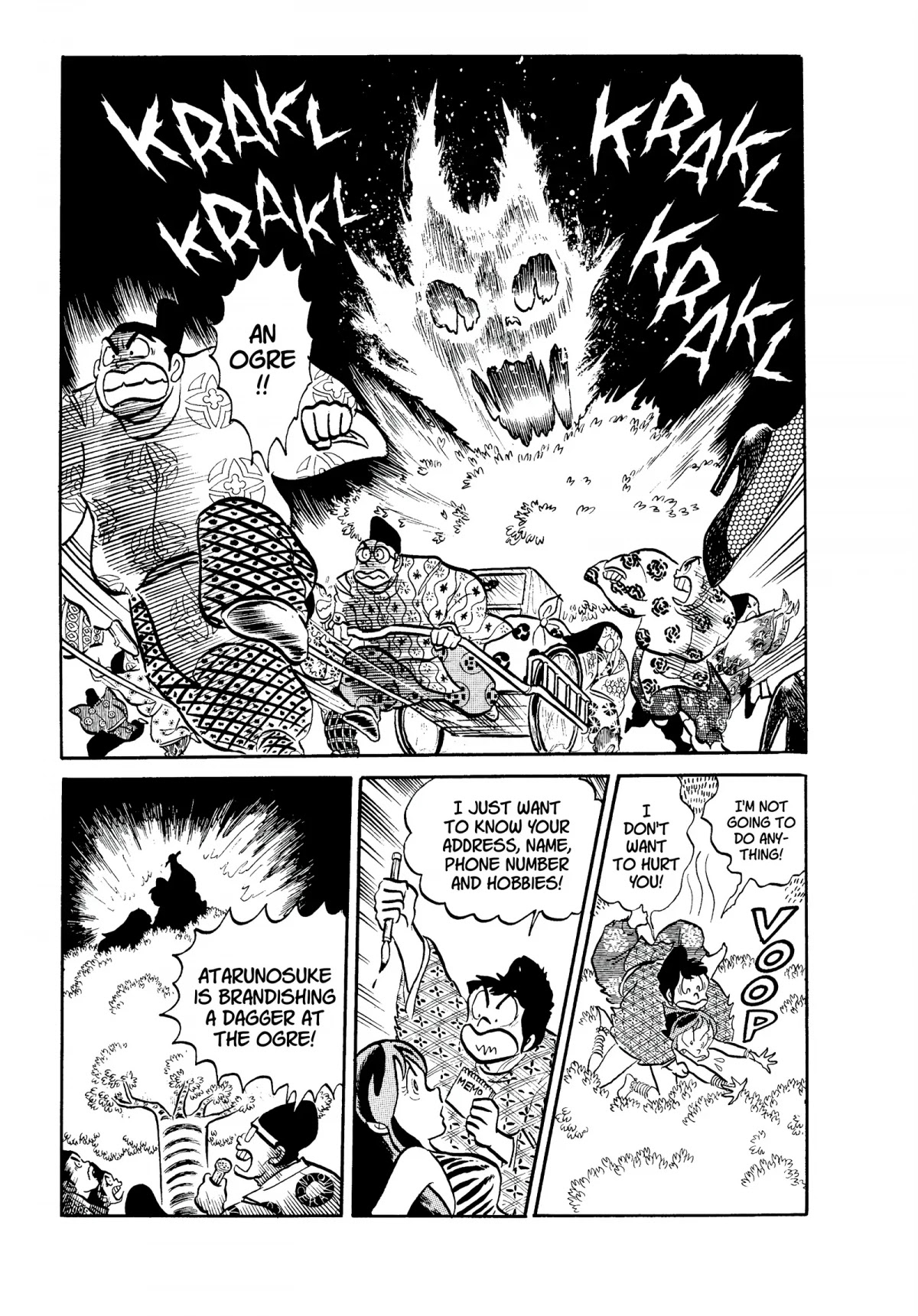 Urusei Yatsura Chapter 75 page 13 - Chapter 75: The Heian Arc, Scroll One