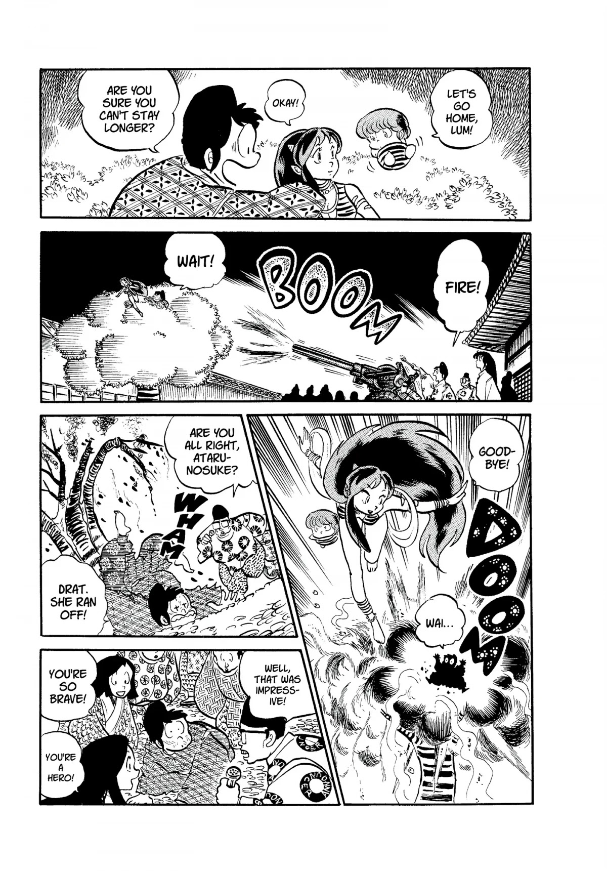 Urusei Yatsura Chapter 75 page 15 - Chapter 75: The Heian Arc, Scroll One