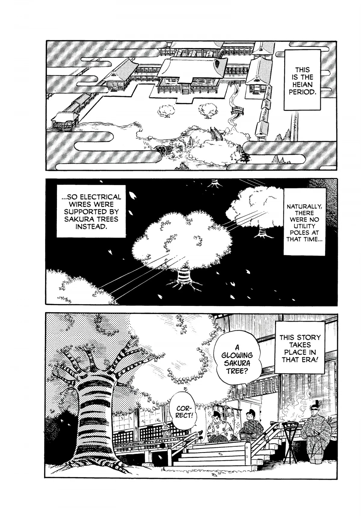 Urusei Yatsura Chapter 75 page 2 - Chapter 75: The Heian Arc, Scroll One