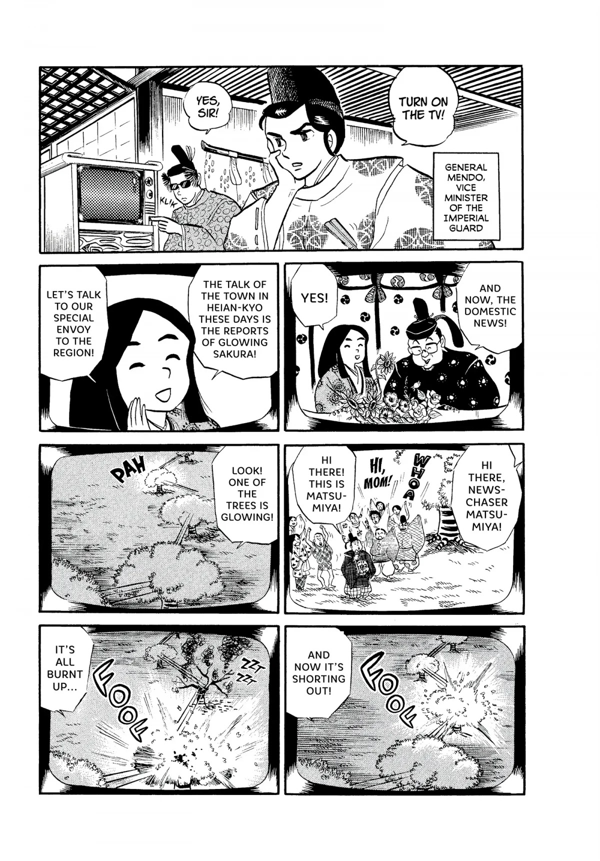 Urusei Yatsura Chapter 75 page 3 - Chapter 75: The Heian Arc, Scroll One