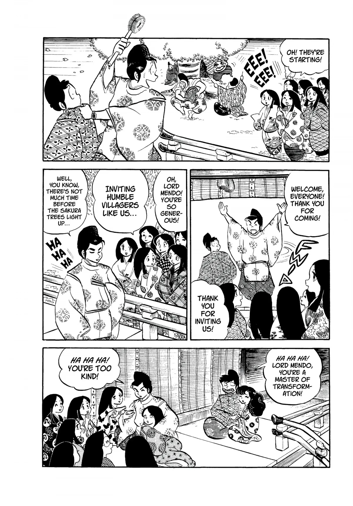 Urusei Yatsura Chapter 75 page 6 - Chapter 75: The Heian Arc, Scroll One
