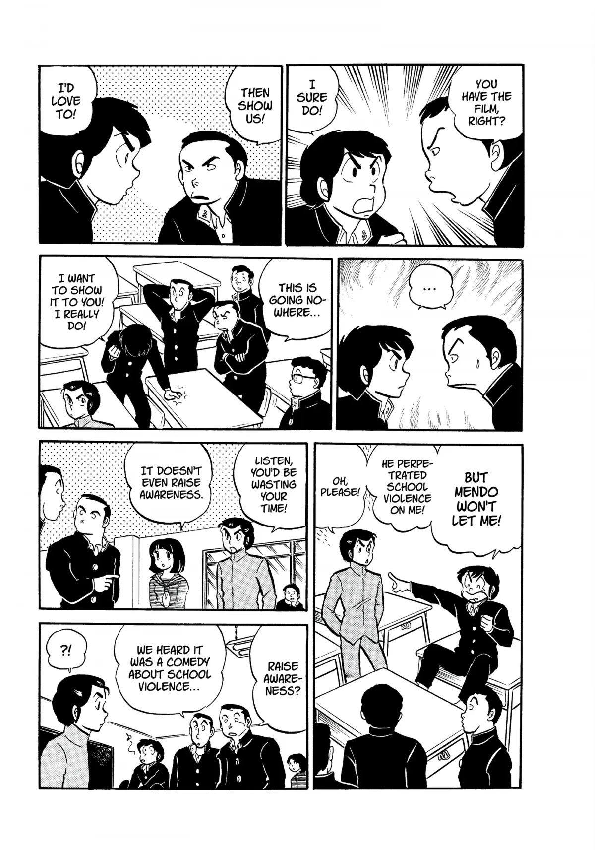 Urusei Yatsura Chapter 78 page 7 - Chapter 78: Love and School Violence