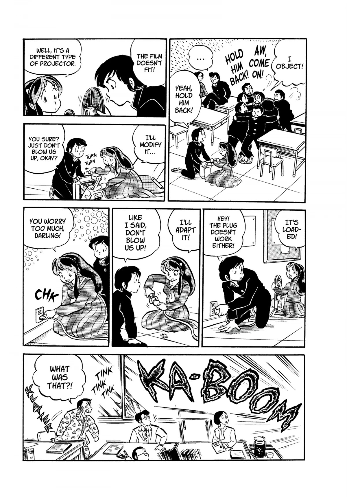 Urusei Yatsura Chapter 78 page 9 - Chapter 78: Love and School Violence