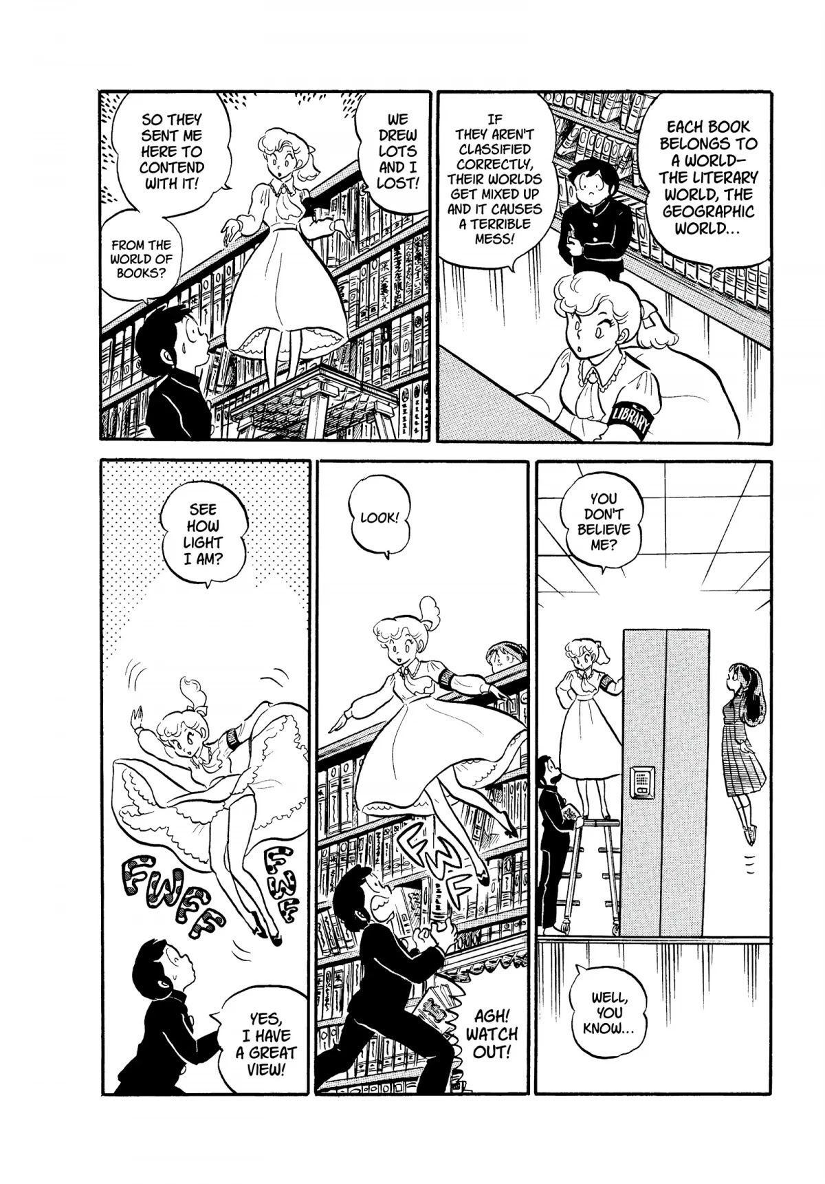 Urusei Yatsura Chapter 79 page 8 - Chapter 79: Oh, Library!