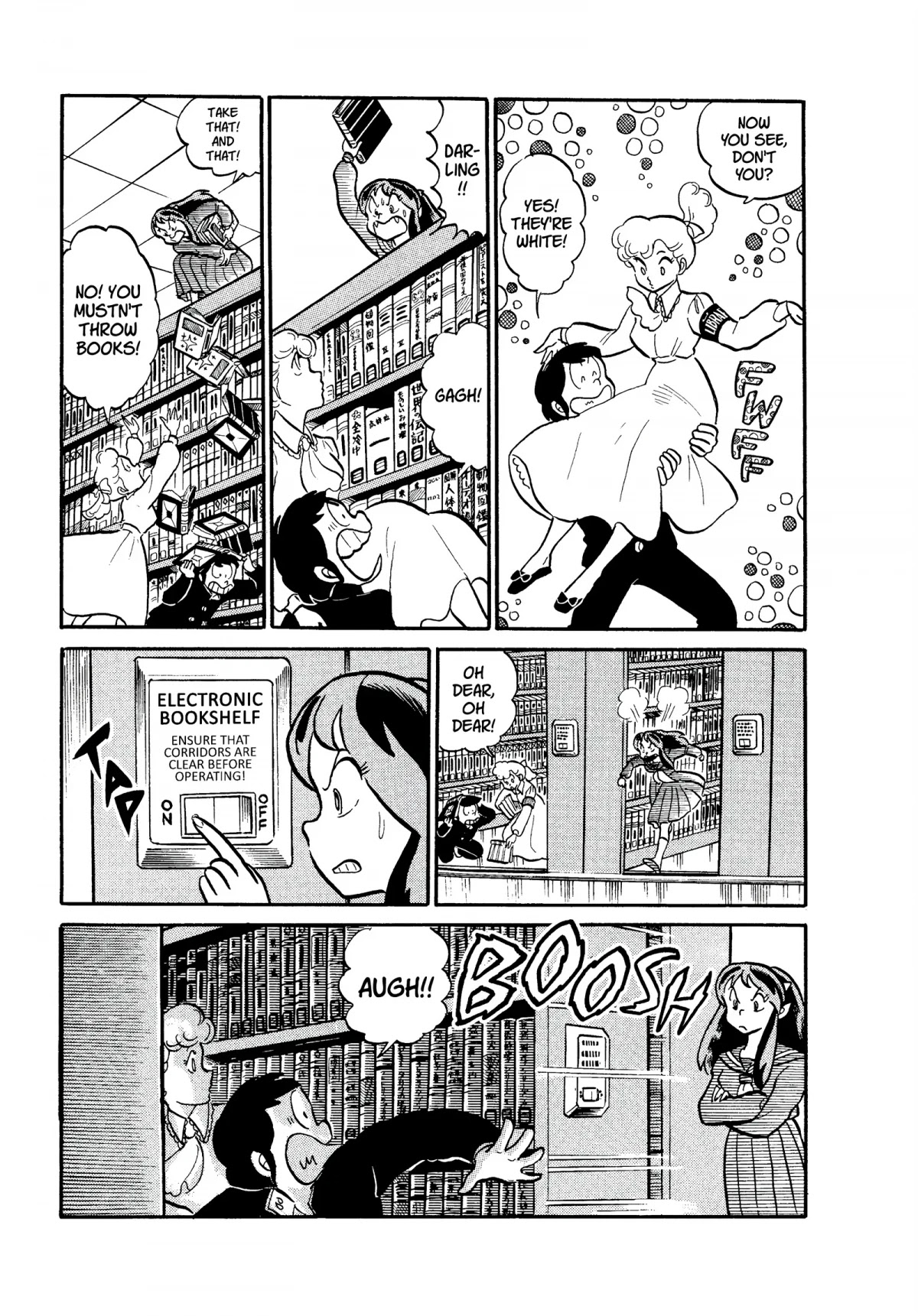 Urusei Yatsura Chapter 79 page 9 - Chapter 79: Oh, Library!