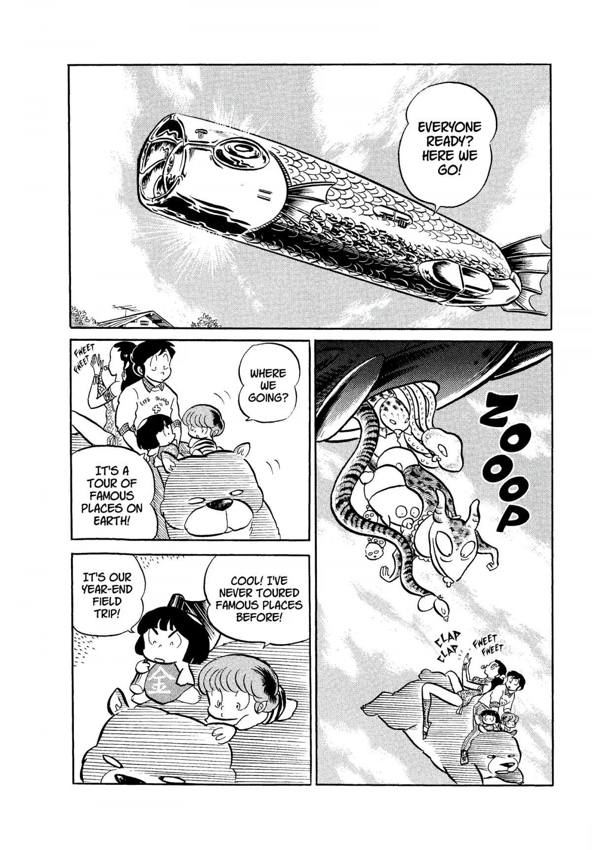 Urusei Yatsura Chapter 81 page 2 - Chapter 81: Oh, Children! Set Your Aspirations High!