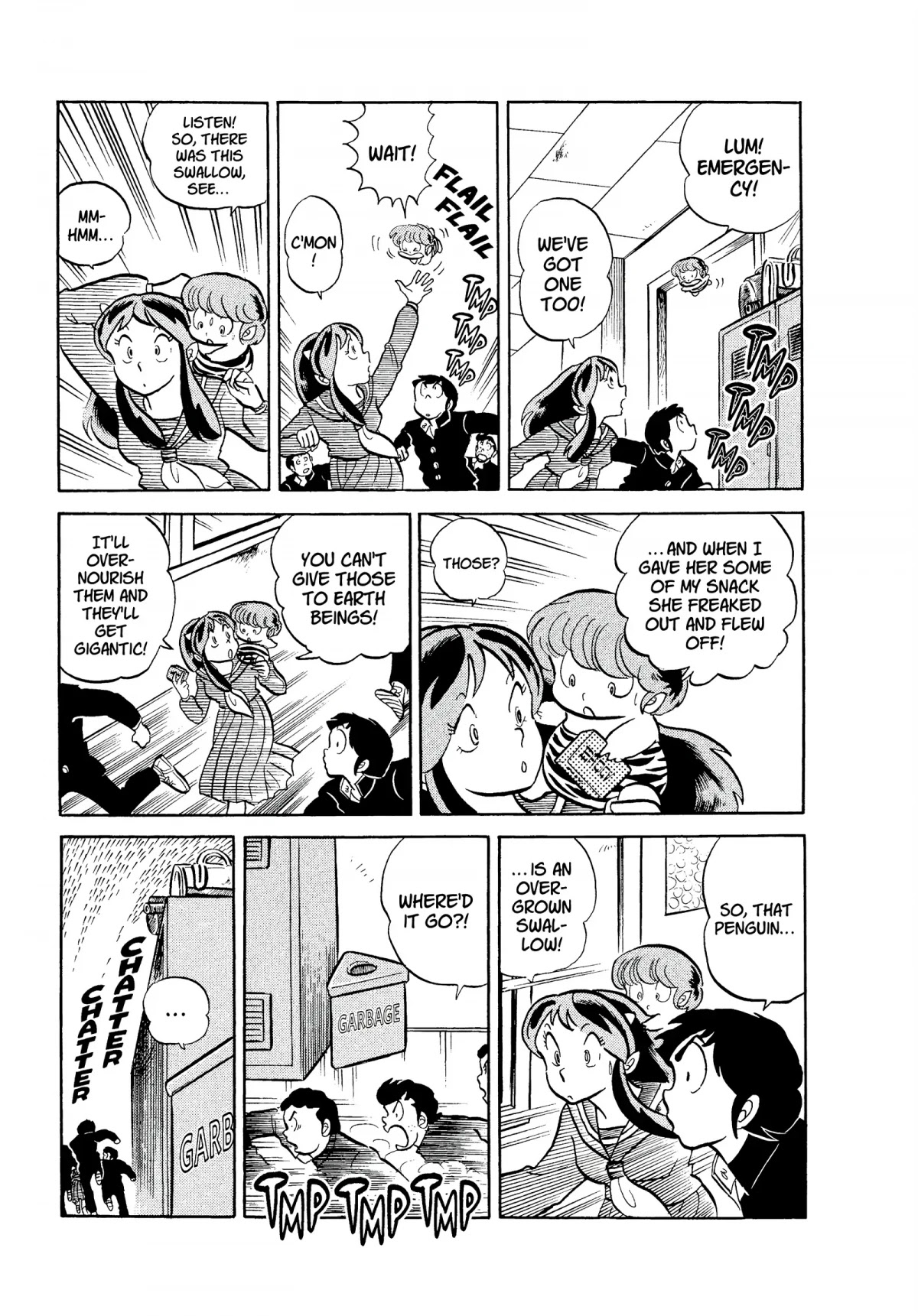 Urusei Yatsura Chapter 82 page 11 - Chapter 82: The Swallow and the Penguin