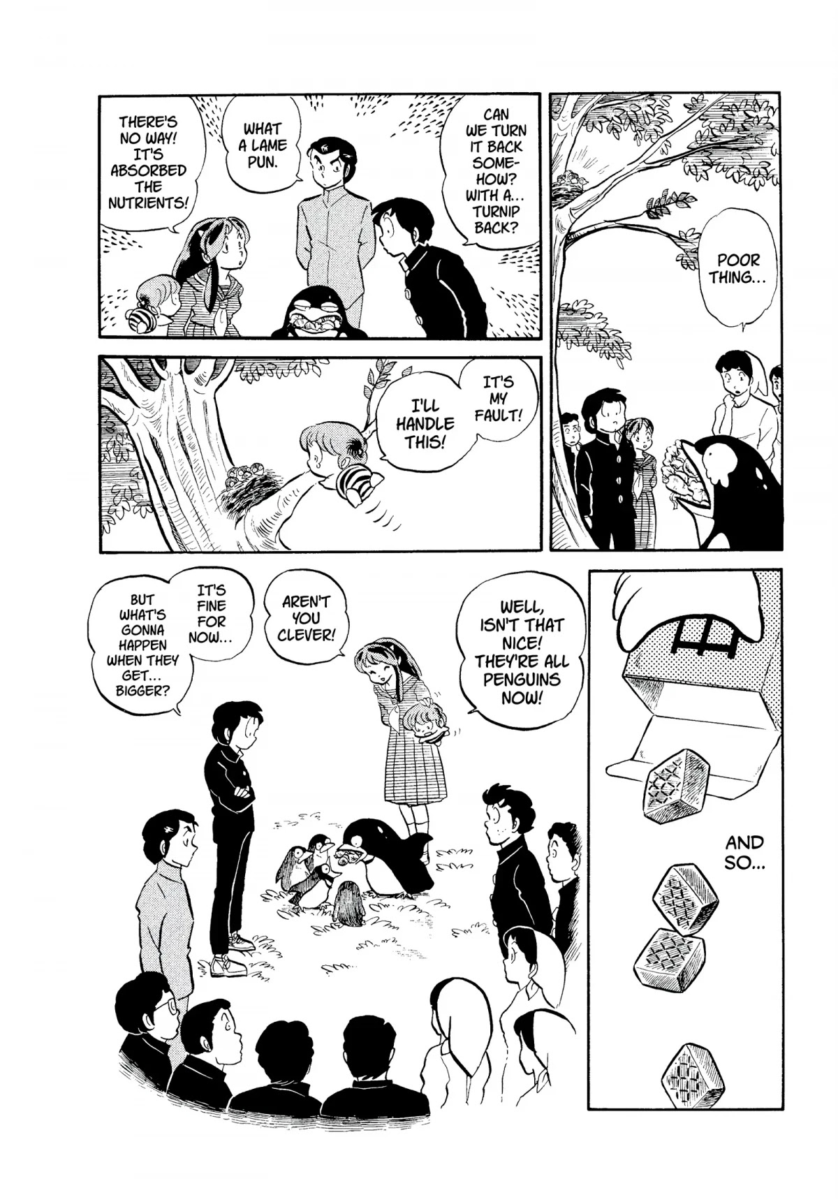 Urusei Yatsura Chapter 82 page 16 - Chapter 82: The Swallow and the Penguin