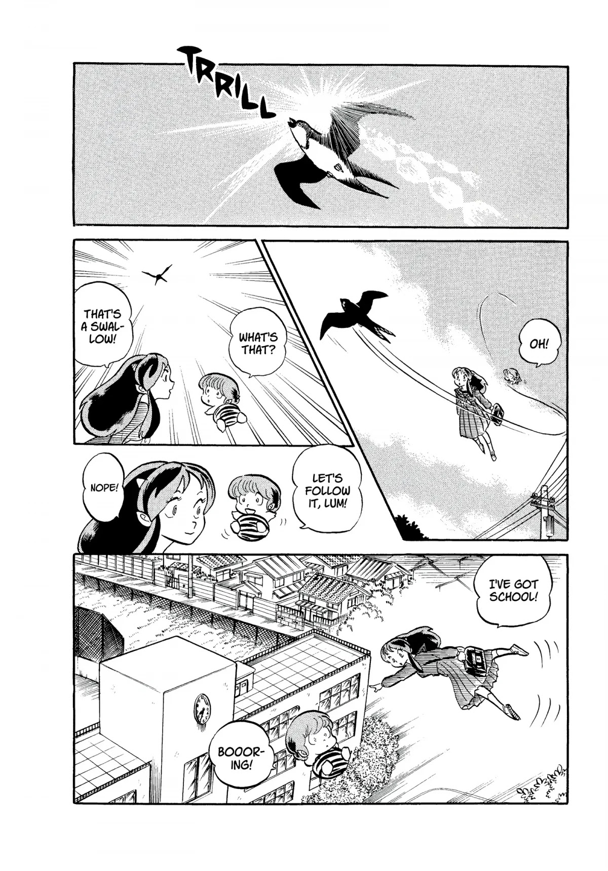 Urusei Yatsura Chapter 82 page 2 - Chapter 82: The Swallow and the Penguin