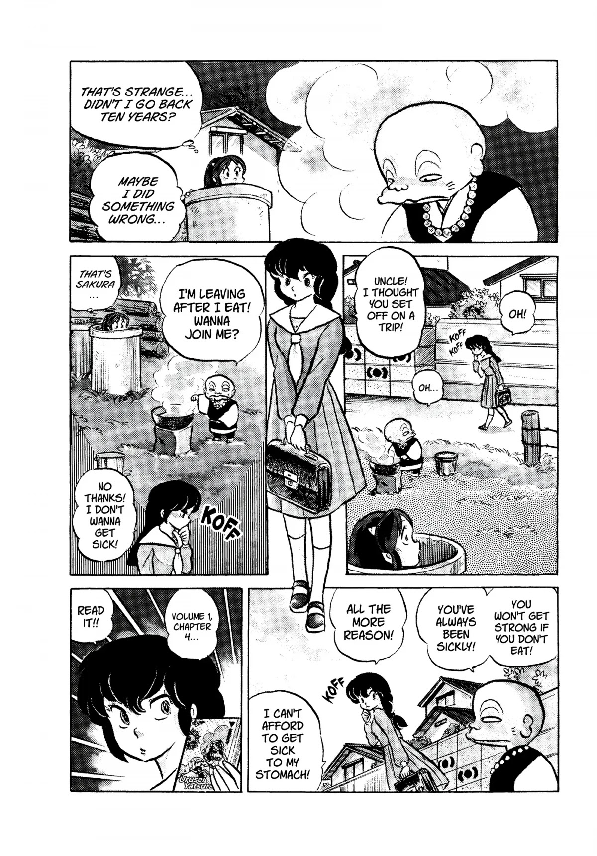 Urusei Yatsura Chapter 83 page 8 - Chapter 83: A Century by Age Three