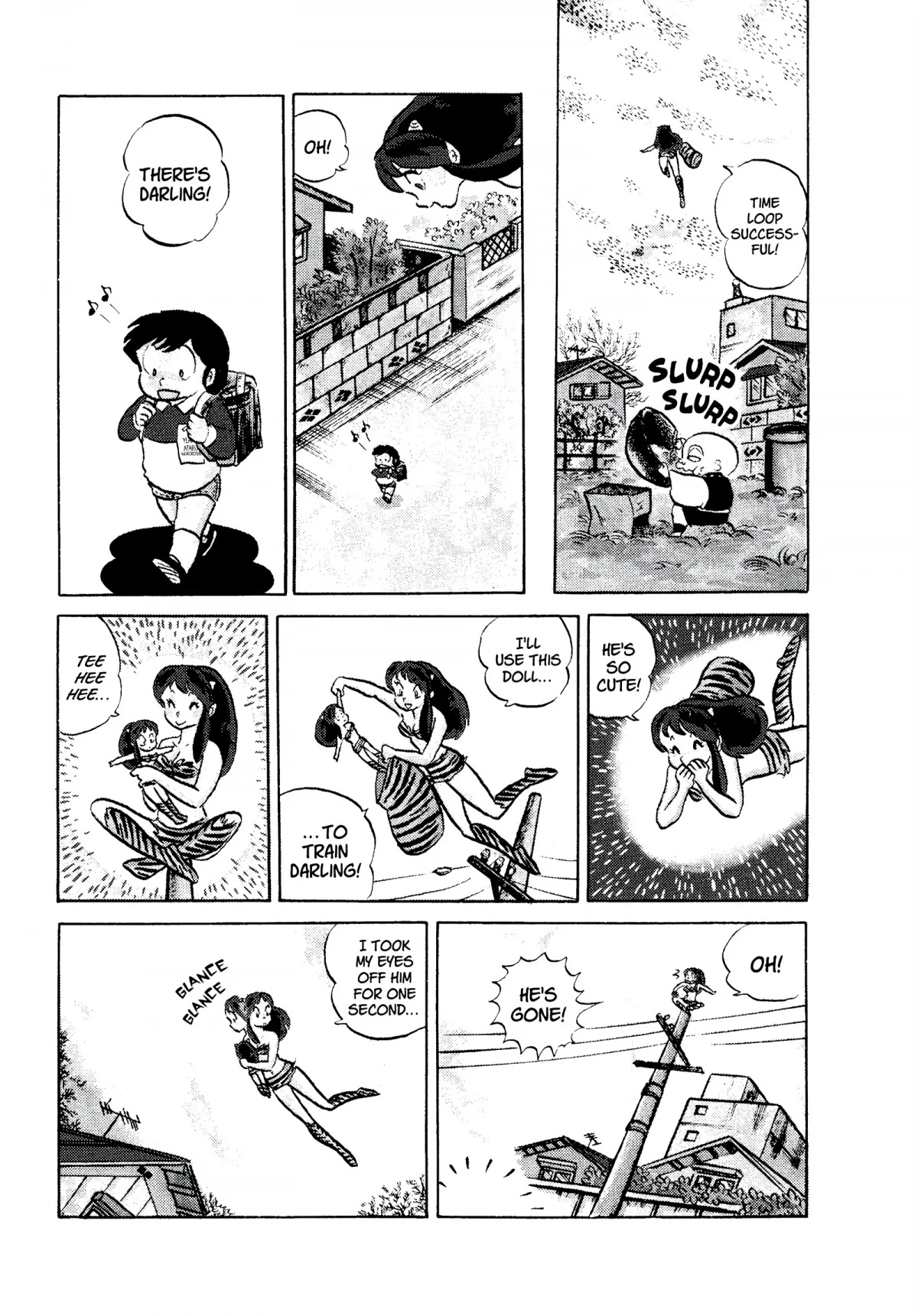 Urusei Yatsura Chapter 83 page 9 - Chapter 83: A Century by Age Three