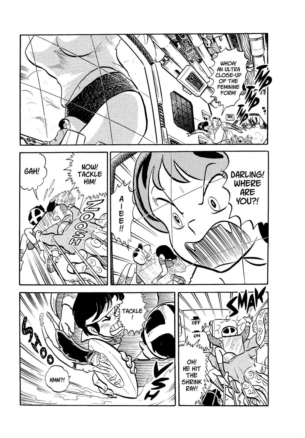 Urusei Yatsura Chapter 84 page 13 - Chapter 84: Her Majesty and the Amorous Rugby Player