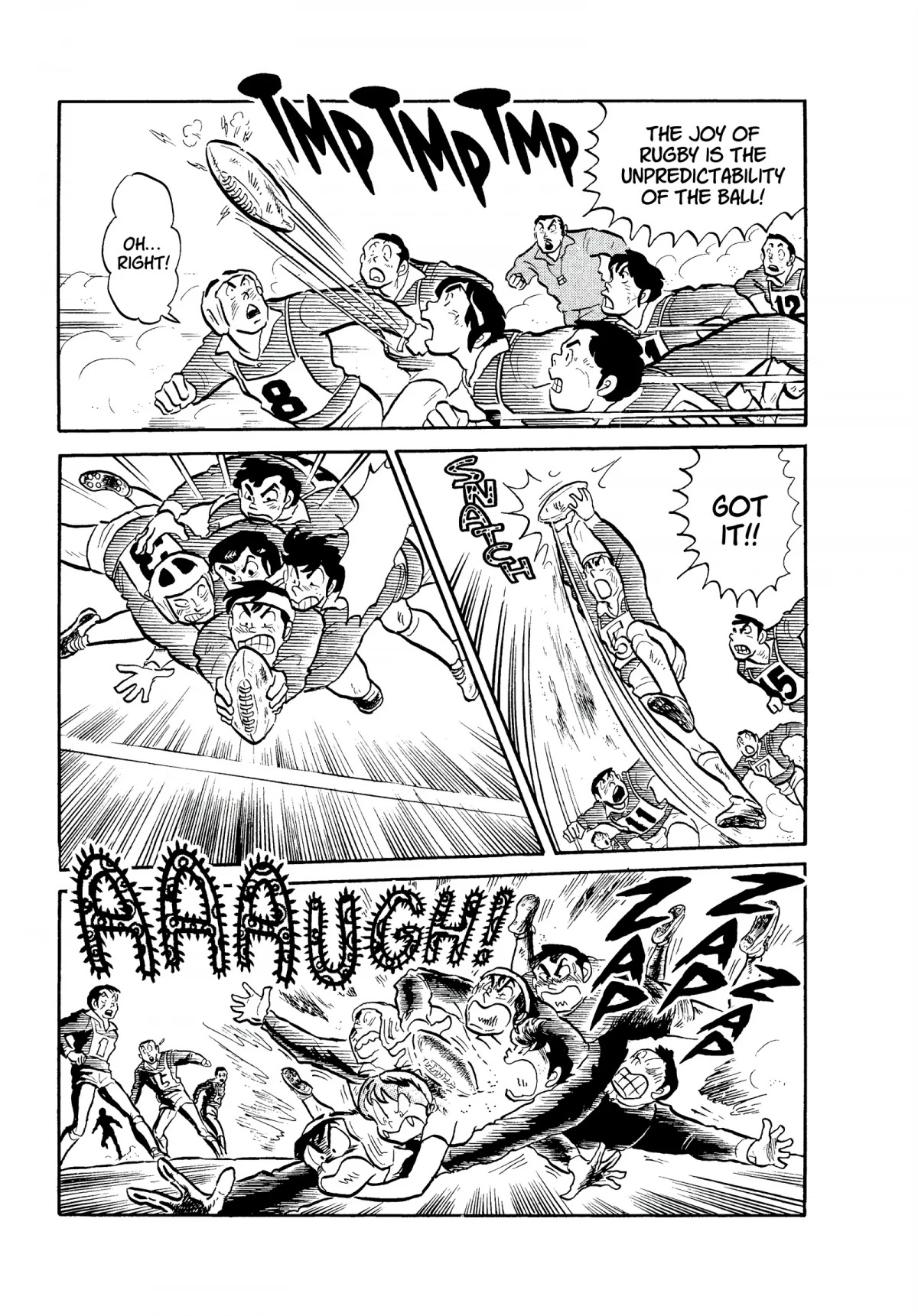 Urusei Yatsura Chapter 84 page 15 - Chapter 84: Her Majesty and the Amorous Rugby Player