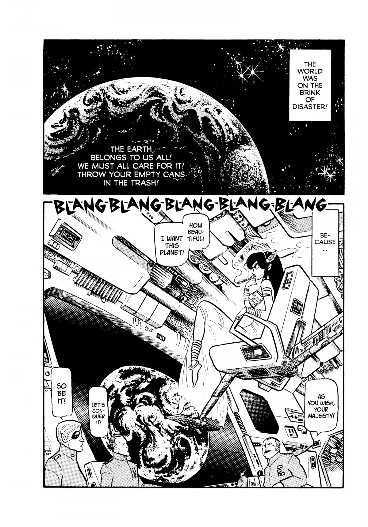 Urusei Yatsura Chapter 84 page 2 - Chapter 84: Her Majesty and the Amorous Rugby Player
