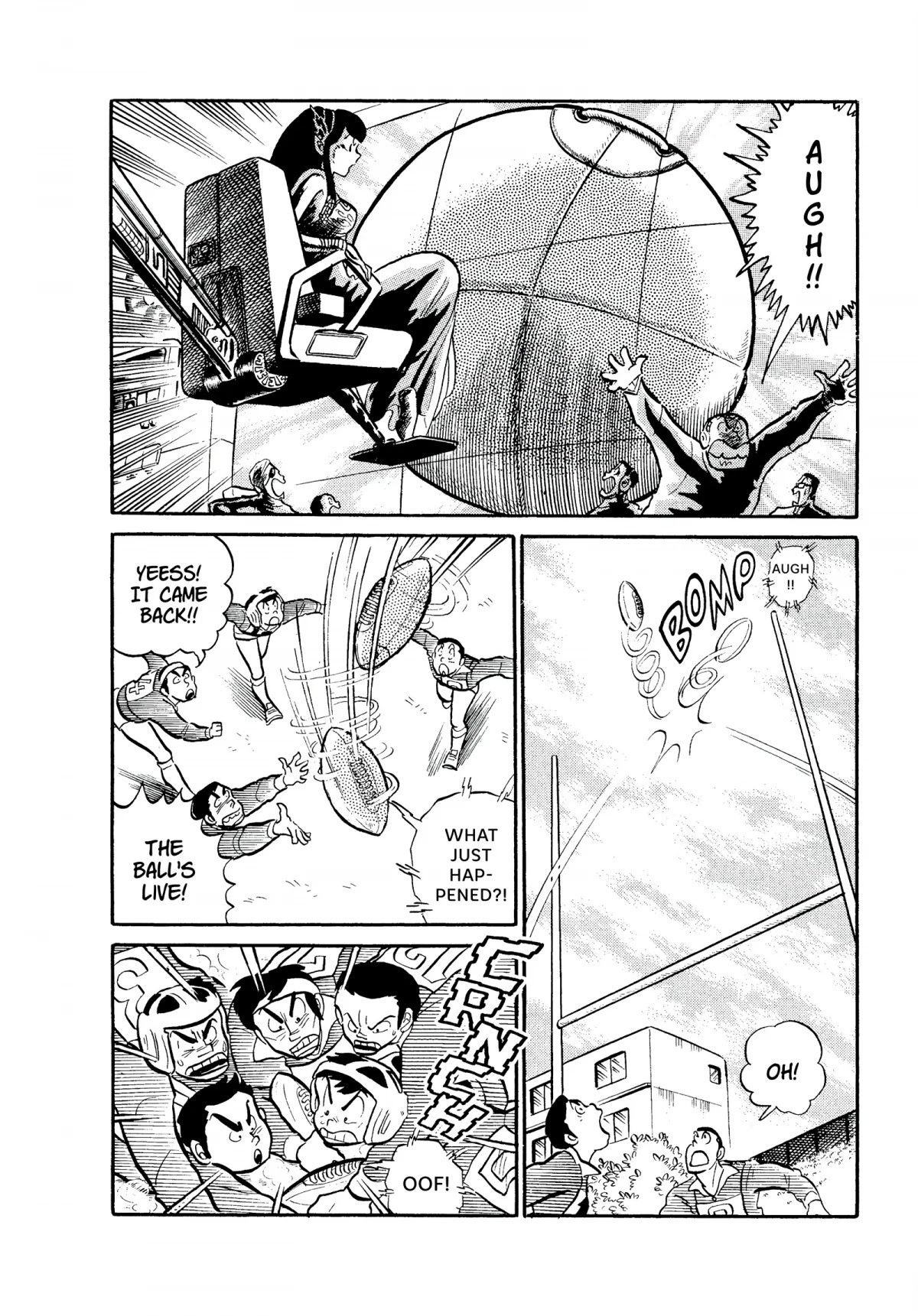 Urusei Yatsura Chapter 84 page 6 - Chapter 84: Her Majesty and the Amorous Rugby Player