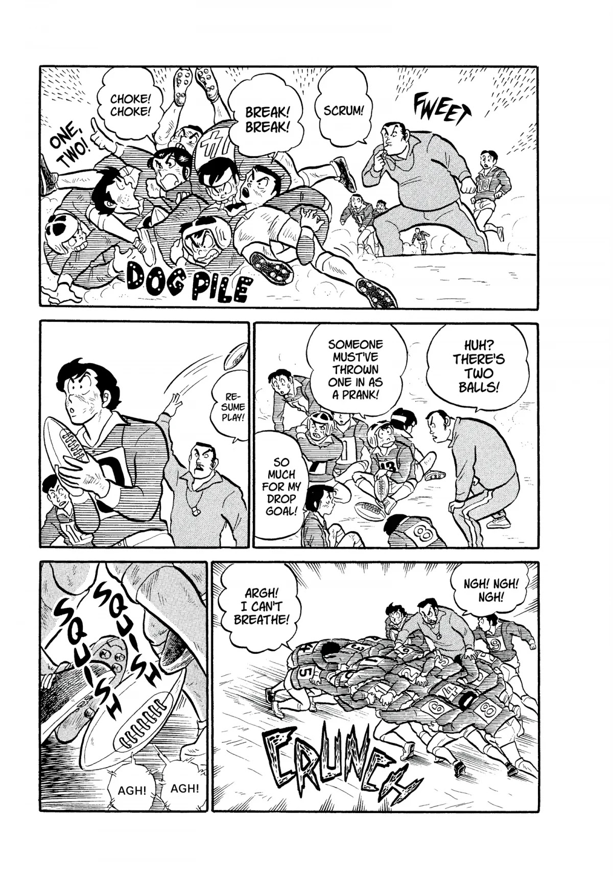 Urusei Yatsura Chapter 84 page 7 - Chapter 84: Her Majesty and the Amorous Rugby Player
