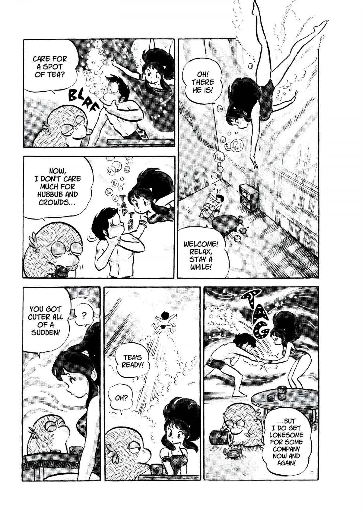 Urusei Yatsura Chapter 86 page 8 - Chapter 86: Home Is Where You Find It