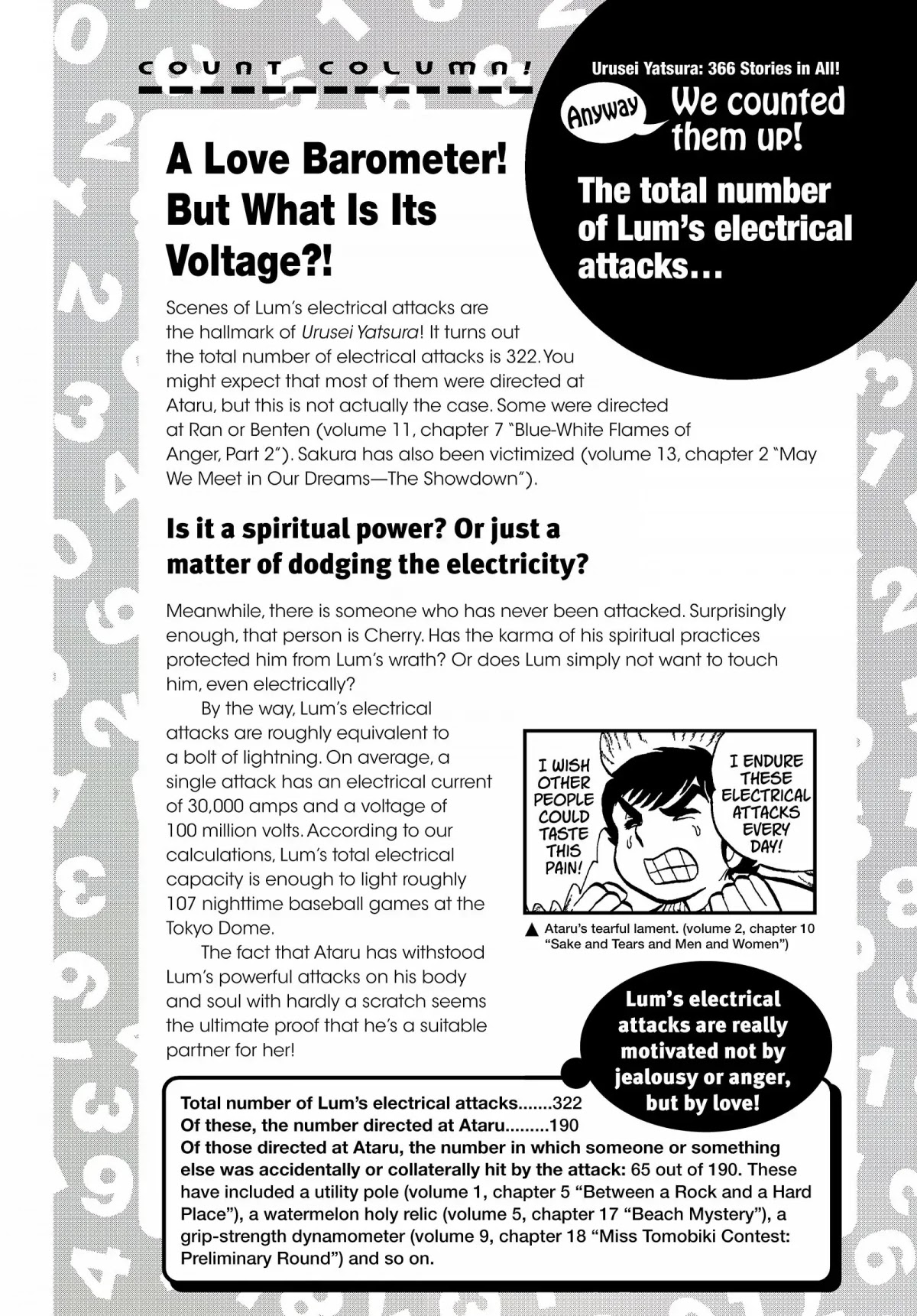 Urusei Yatsura Chapter 9.1 page 4 - Chapter 9.1: Urusei Yatsura Data File 01