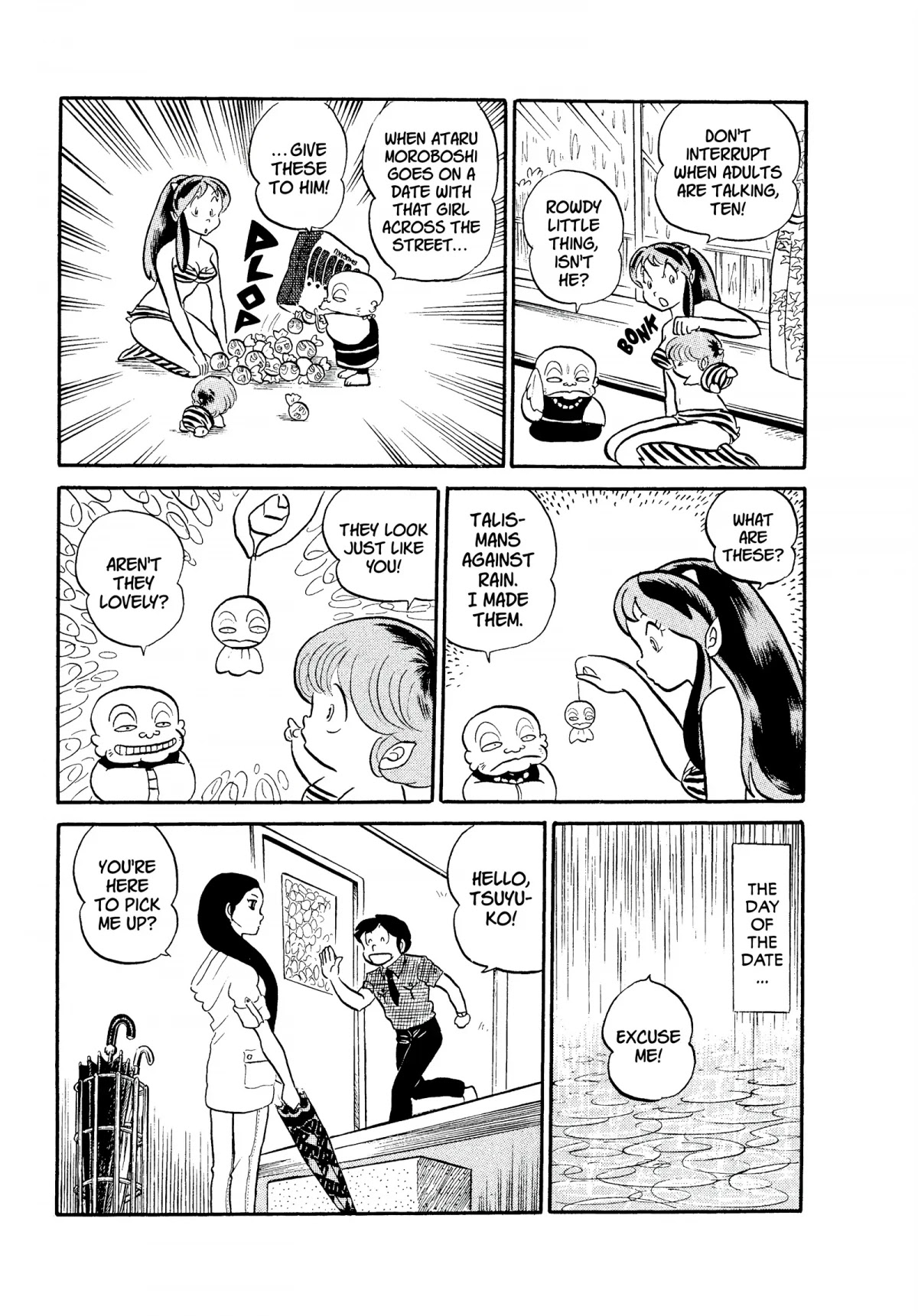 Urusei Yatsura Chapter 92 page 13 - Chapter 92: O, Rain! Rain and Rain More! Part 1