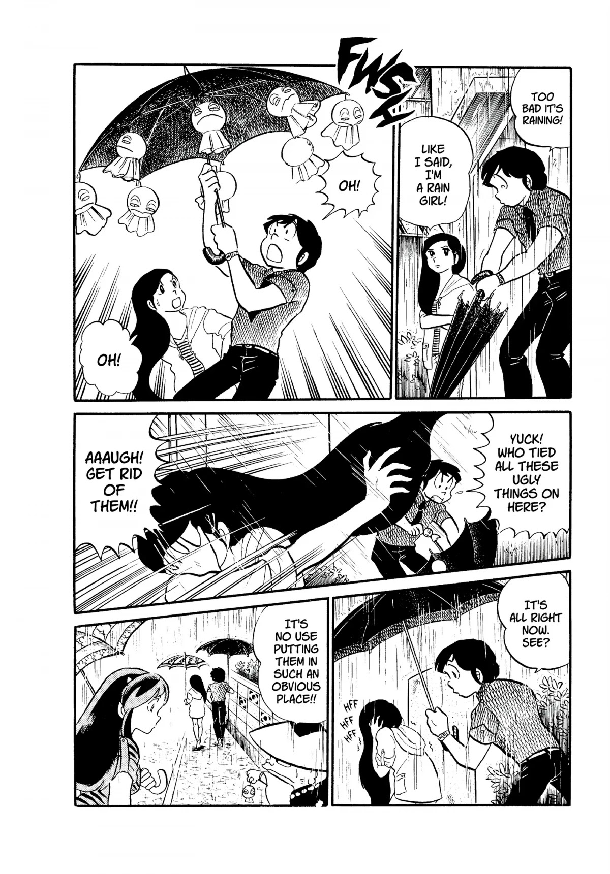 Urusei Yatsura Chapter 92 page 14 - Chapter 92: O, Rain! Rain and Rain More! Part 1