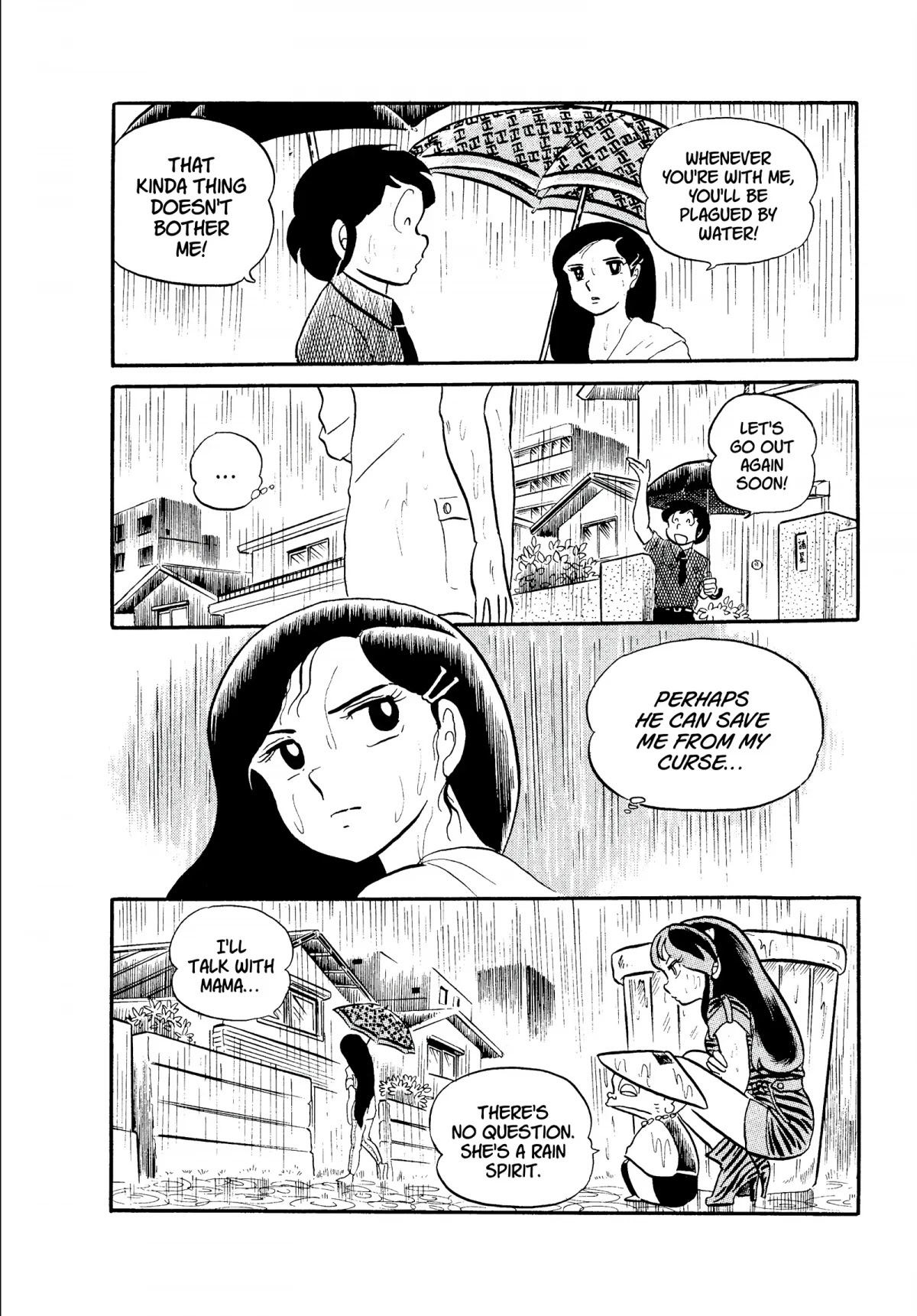 Urusei Yatsura Chapter 92 page 16 - Chapter 92: O, Rain! Rain and Rain More! Part 1