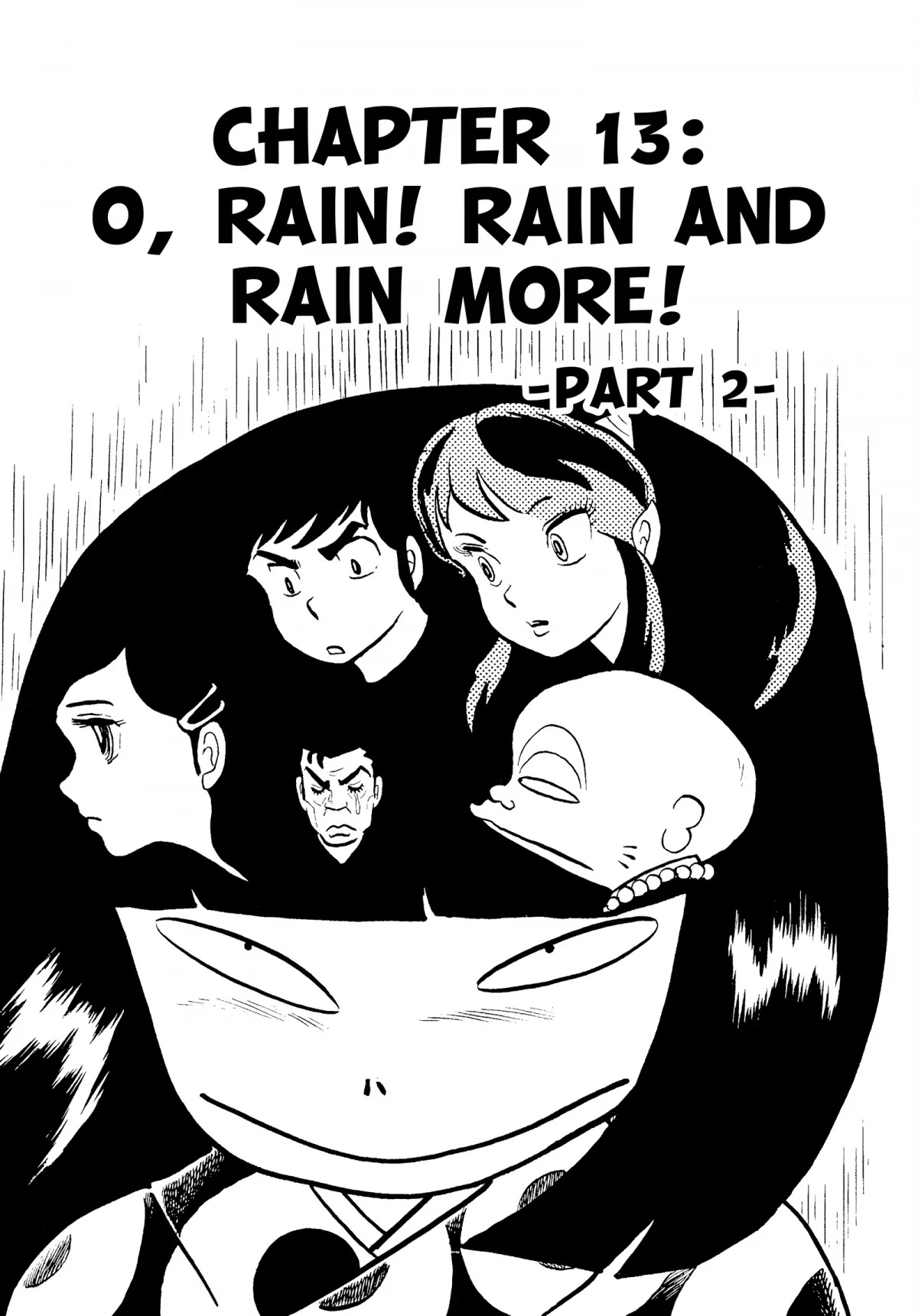 Urusei Yatsura Chapter 93 page 1 - Chapter 93: O, Rain! Rain and Rain More! Part 2