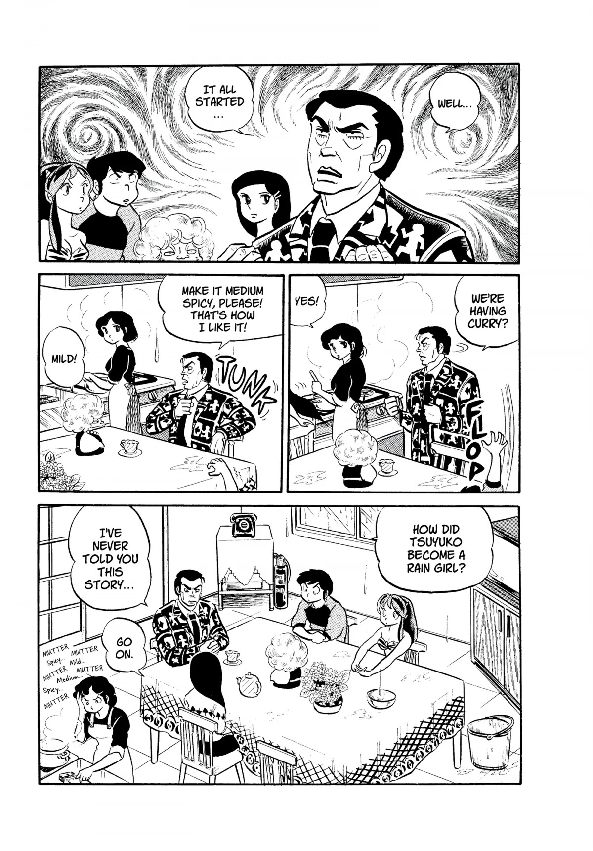 Urusei Yatsura Chapter 93 page 11 - Chapter 93: O, Rain! Rain and Rain More! Part 2