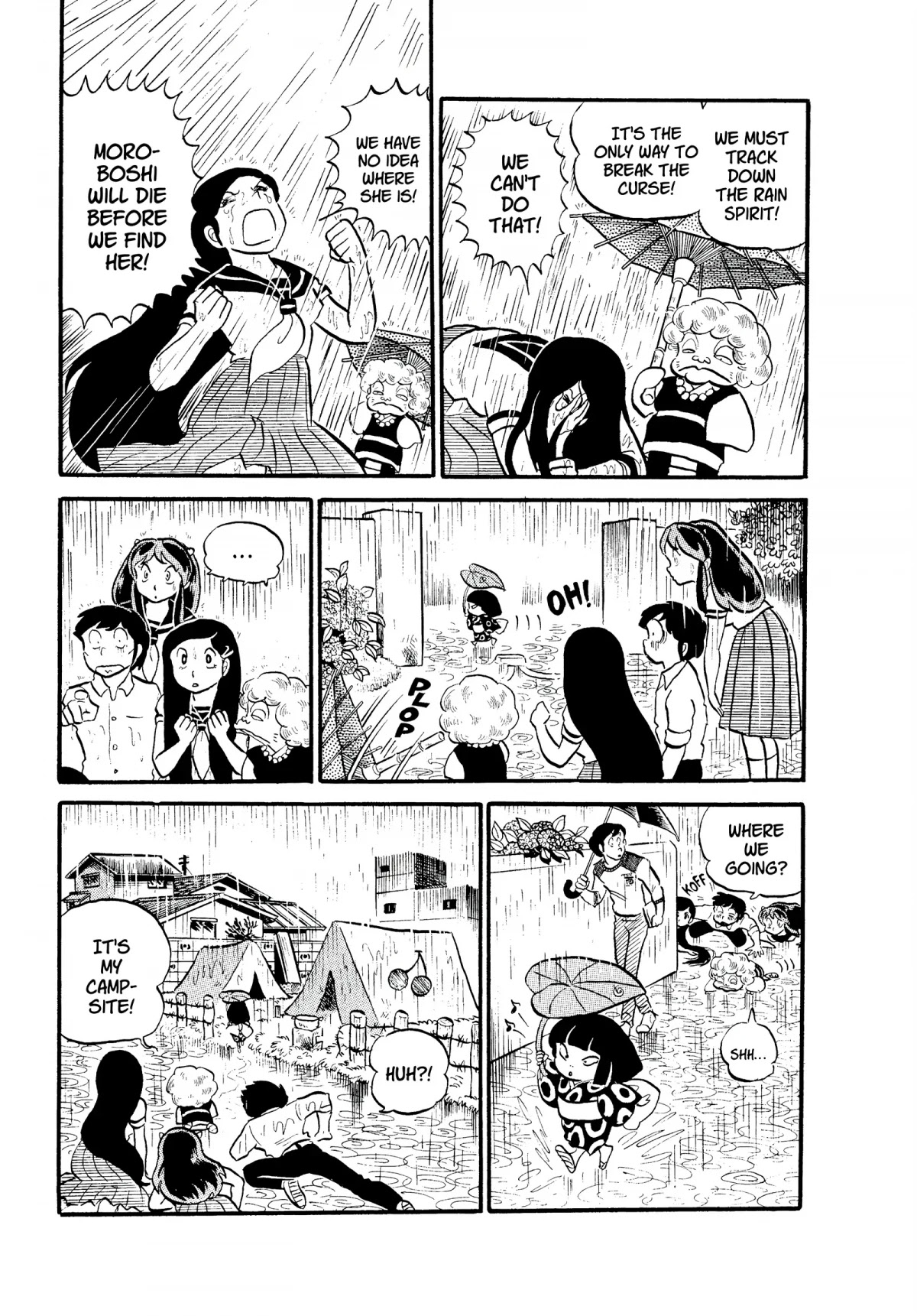 Urusei Yatsura Chapter 94 page 11 - Chapter 94: O, Rain! Rain and Rain More! Part 3