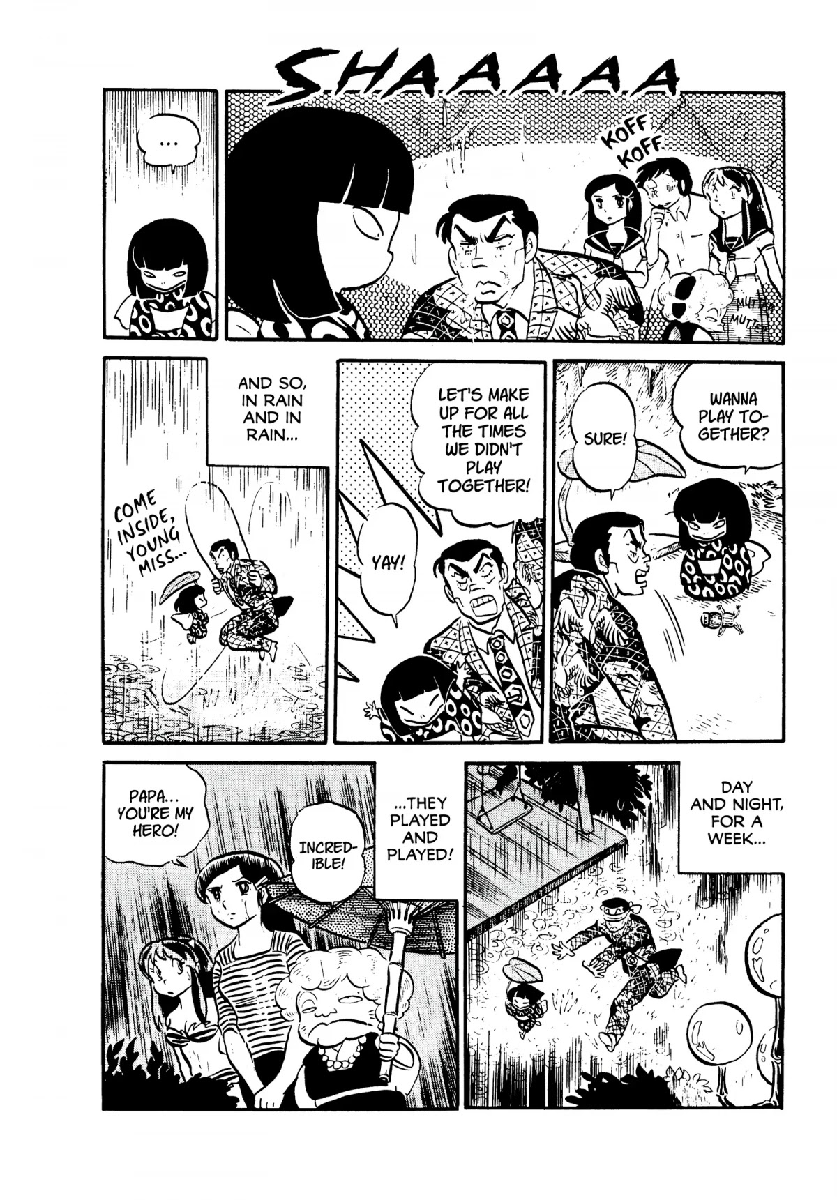 Urusei Yatsura Chapter 94 page 14 - Chapter 94: O, Rain! Rain and Rain More! Part 3