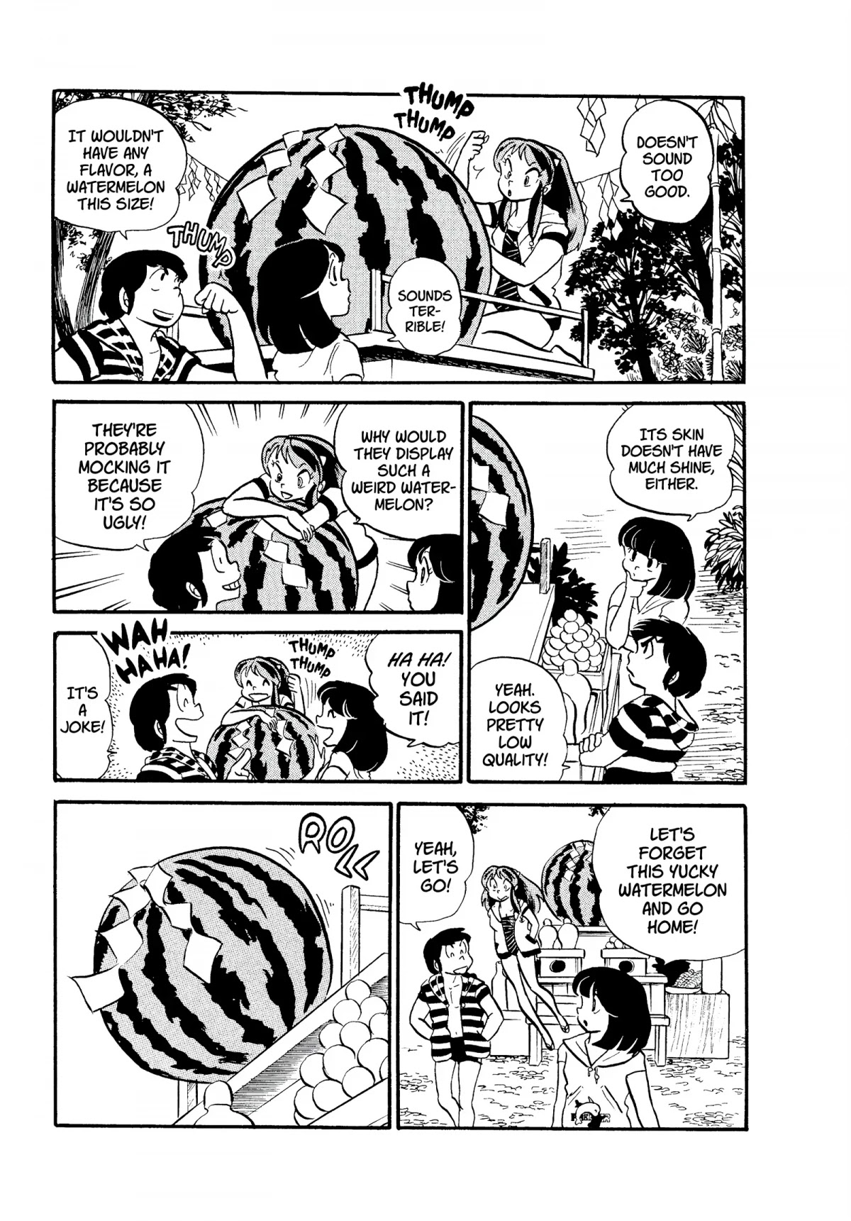 Urusei Yatsura Chapter 97 page 9 - Chapter 97: Beach Mystery