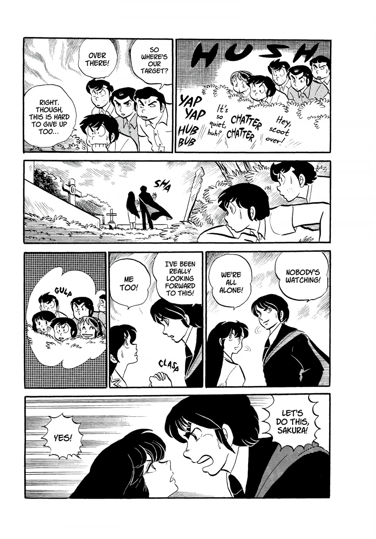 Urusei Yatsura Chapter 99 page 11 - Chapter 99: Secret Mission: Date Stakeout