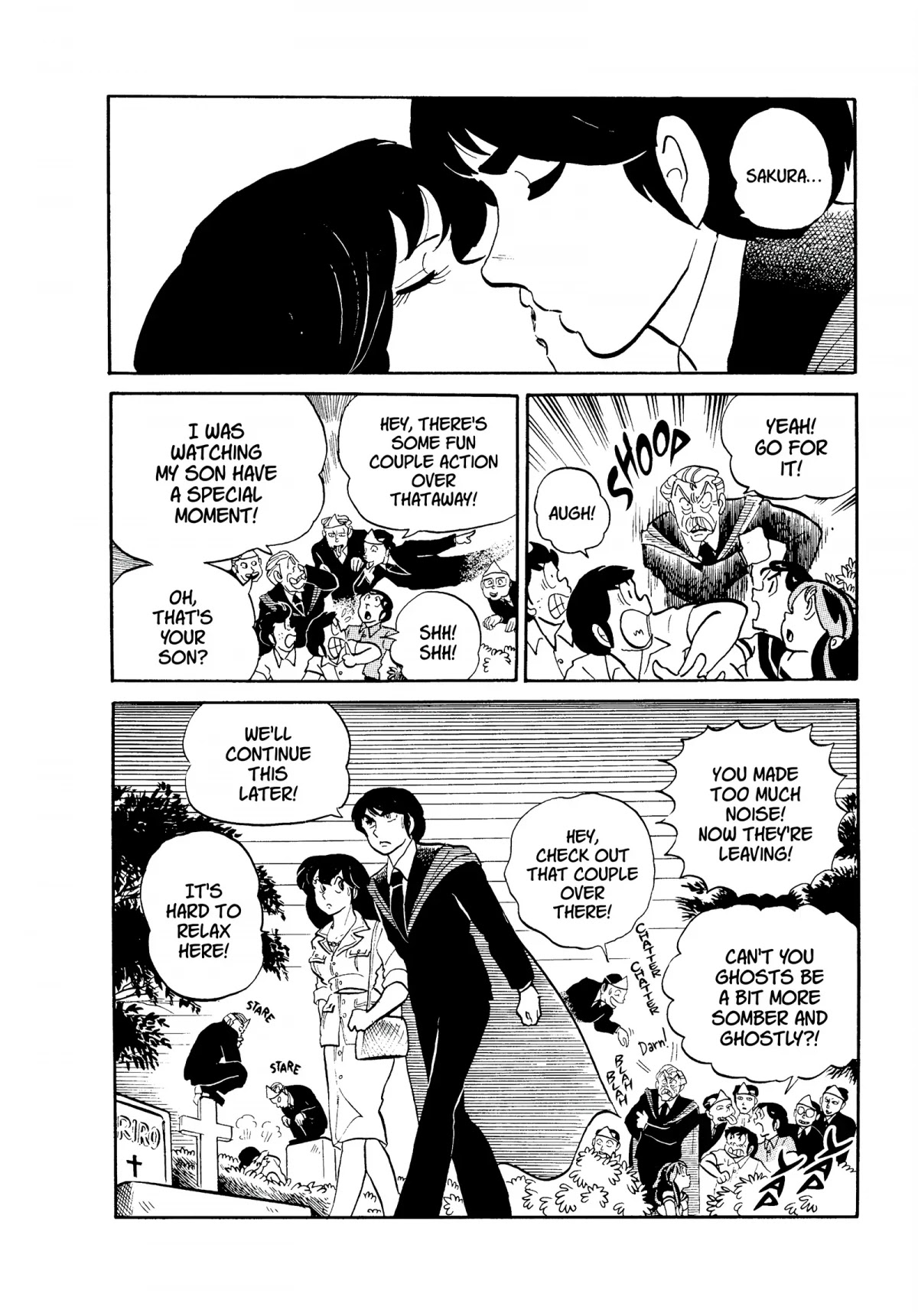Urusei Yatsura Chapter 99 page 16 - Chapter 99: Secret Mission: Date Stakeout