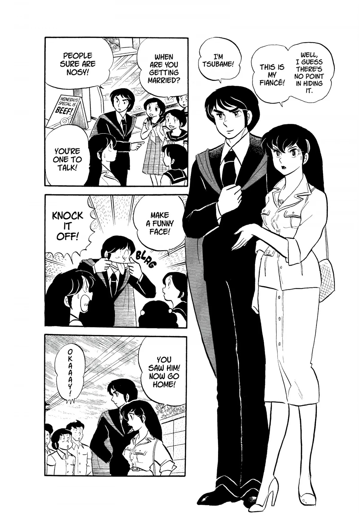 Urusei Yatsura Chapter 99 page 6 - Chapter 99: Secret Mission: Date Stakeout