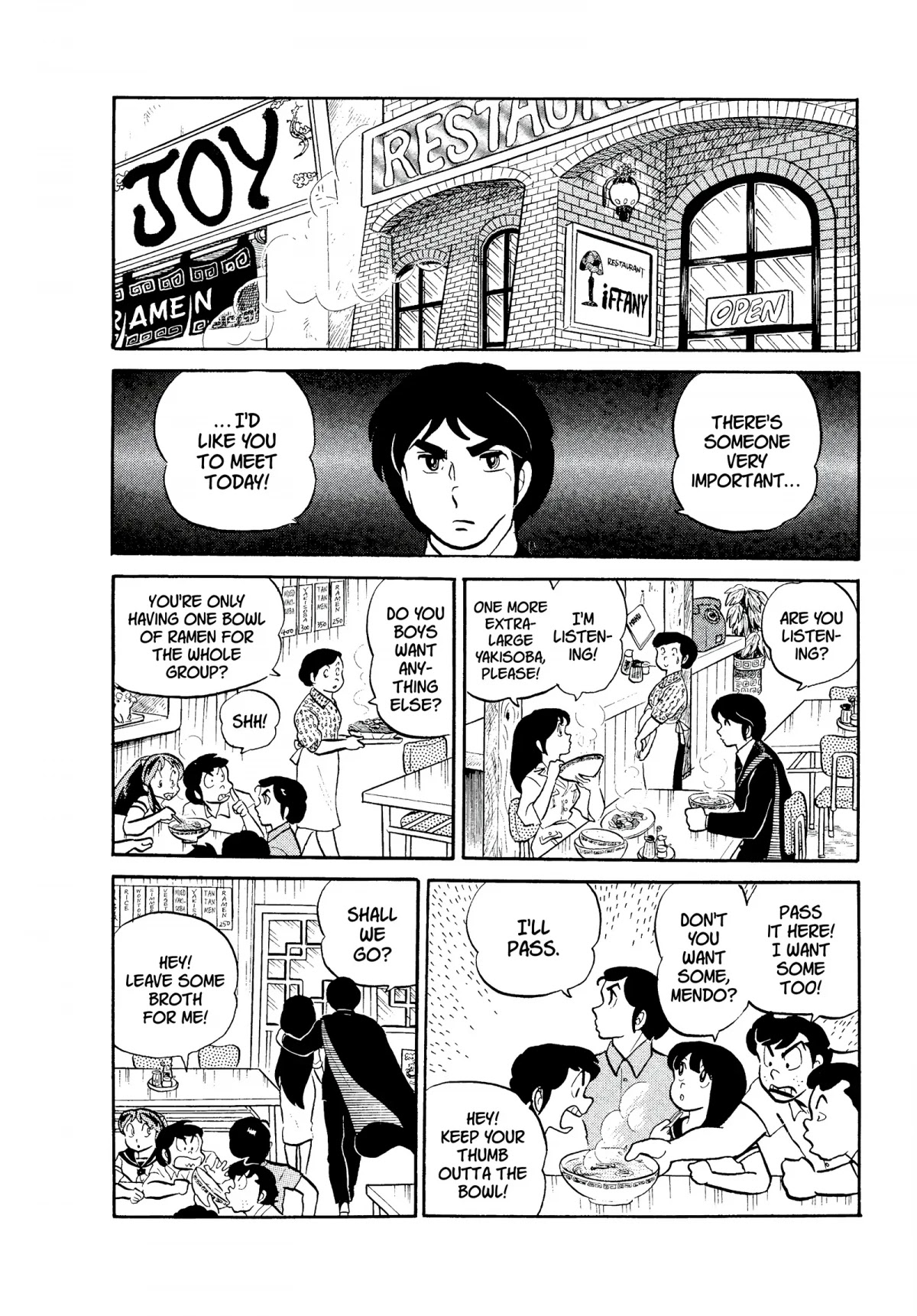 Urusei Yatsura Chapter 99 page 8 - Chapter 99: Secret Mission: Date Stakeout