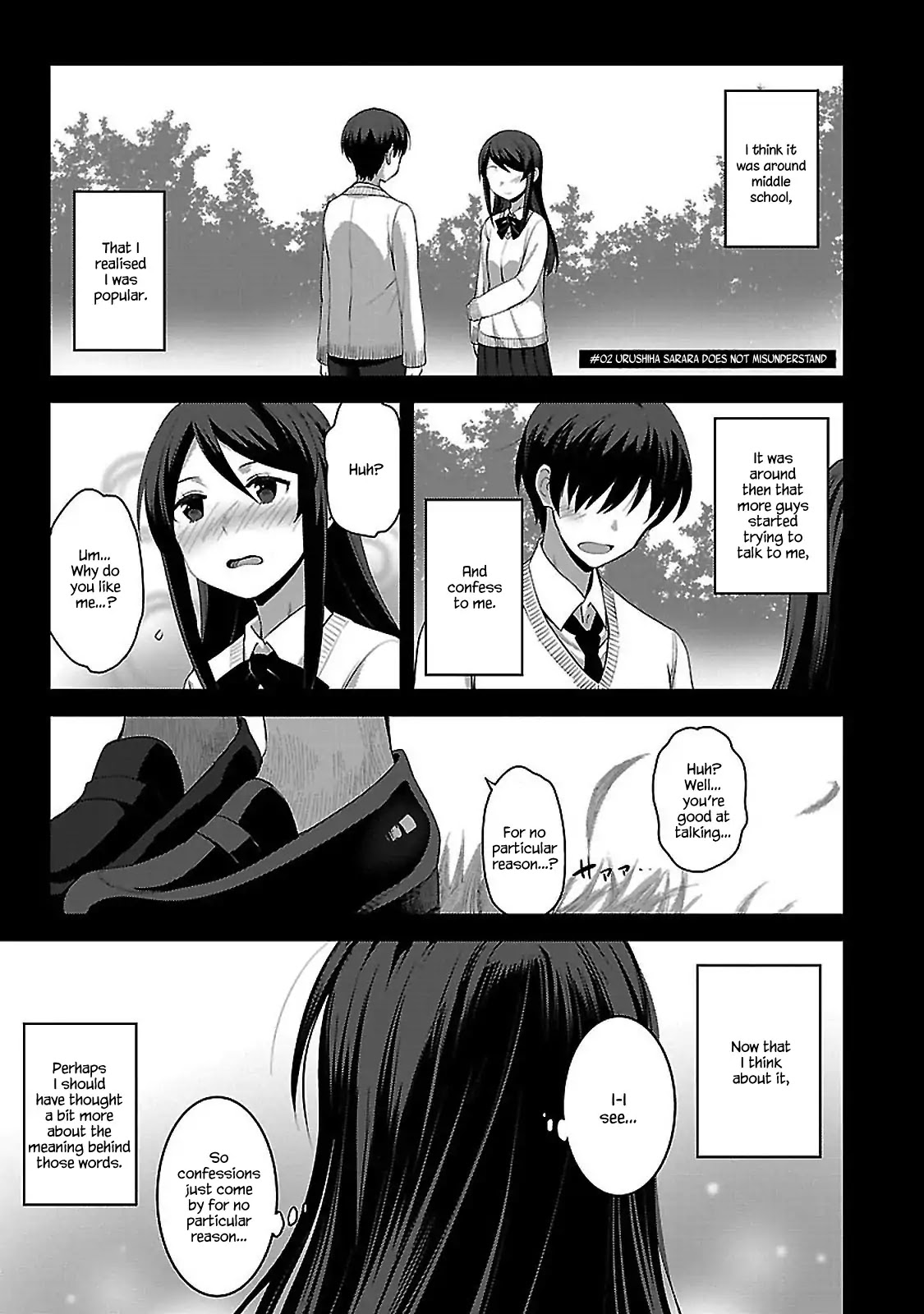 Urushiha Sarara wa Koi nado shinai Chapter 2 page 3 - Chapter 2