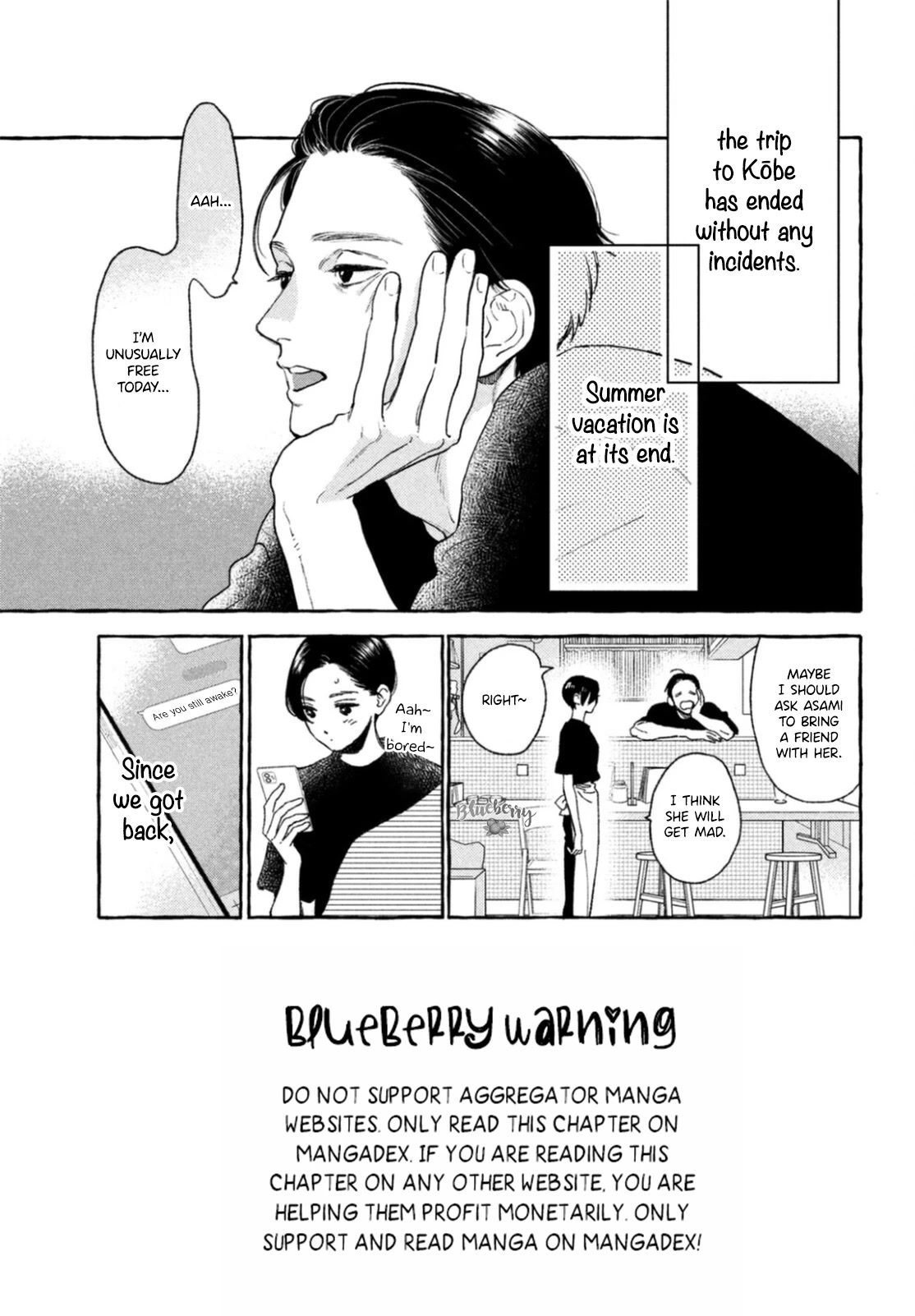 Uruwashi no Yoi no Tsuki Chapter 21 page 6 - Chapter 21