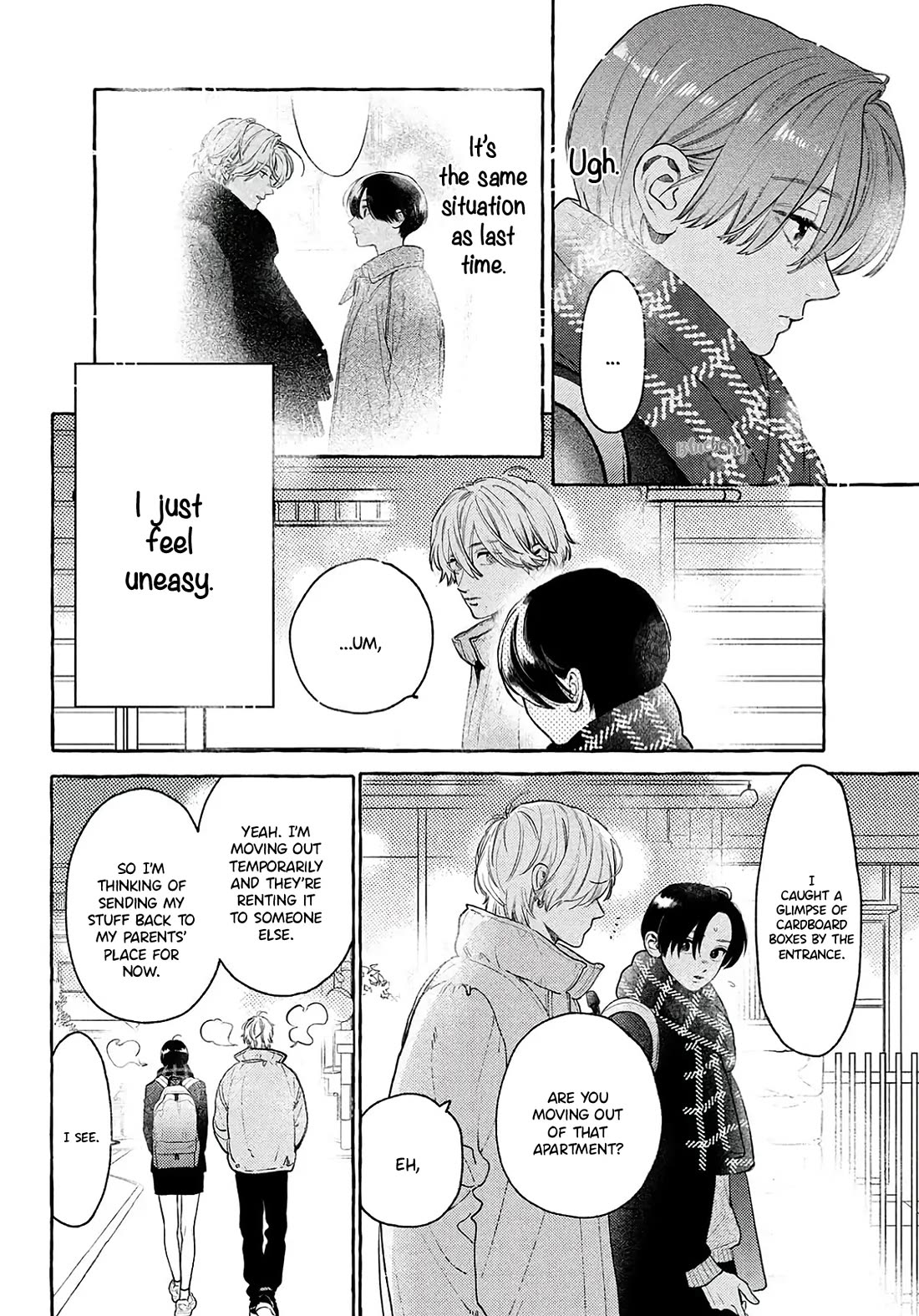 Uruwashi no Yoi no Tsuki Chapter 39 page 6 - Chapter 39