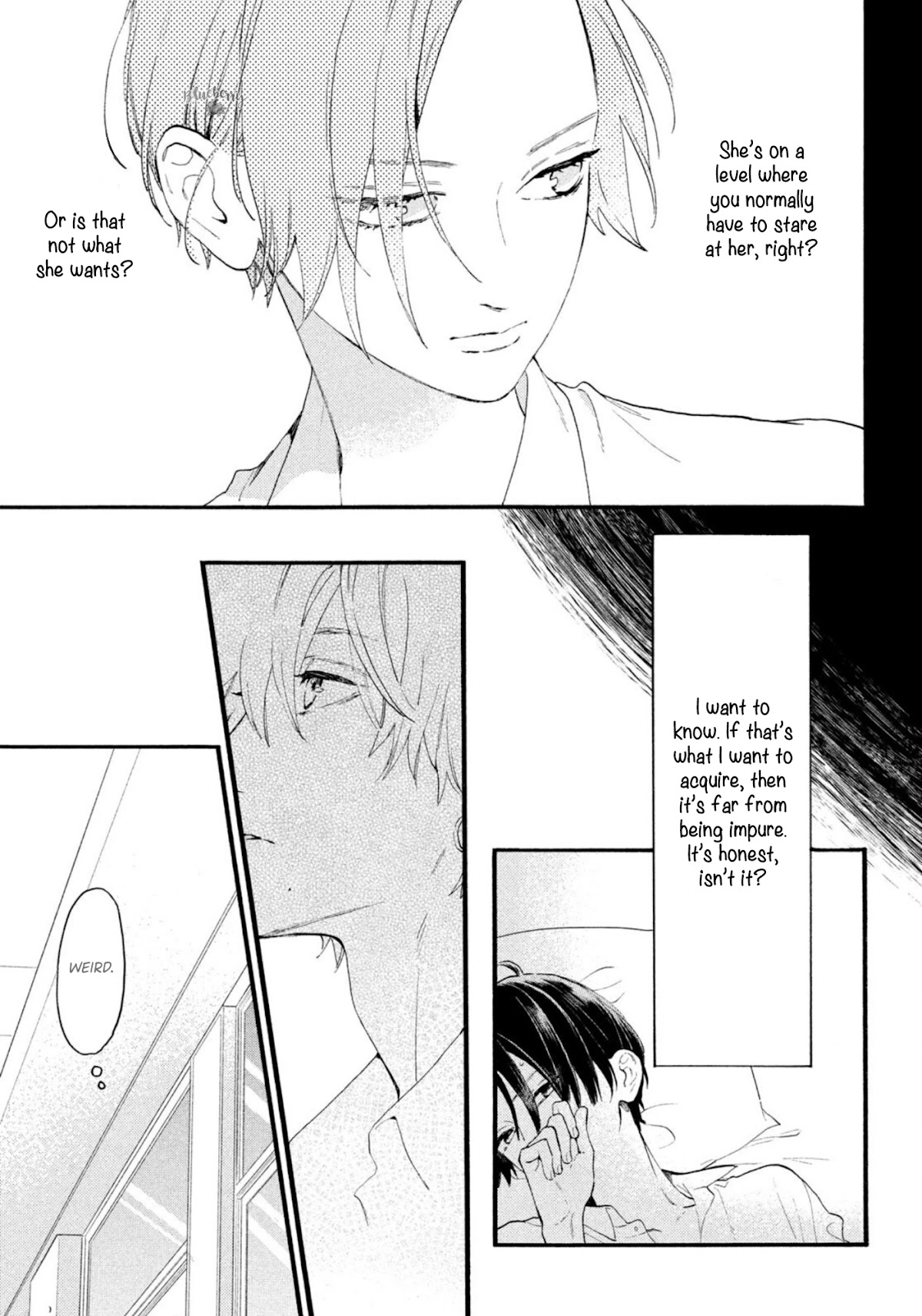 Uruwashi no Yoi no Tsuki Chapter 4 page 15 - Chapter 4