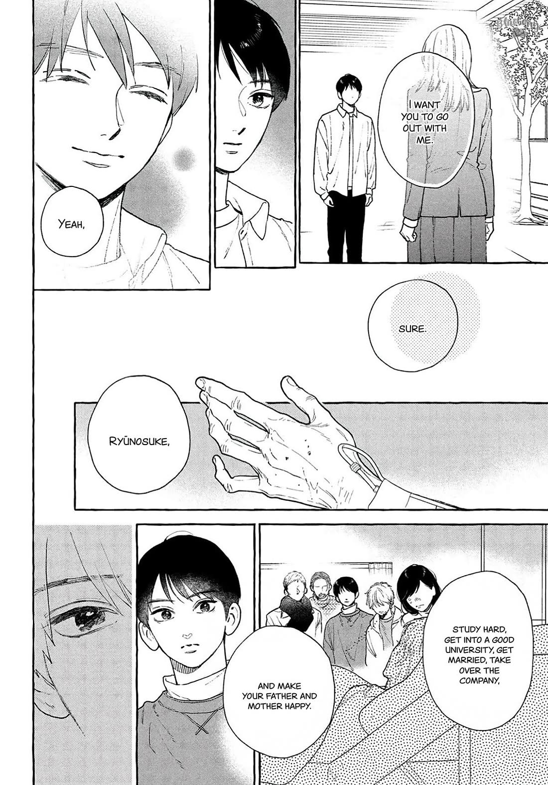 Uruwashi no Yoi no Tsuki Chapter 41 page 9 - Chapter 41