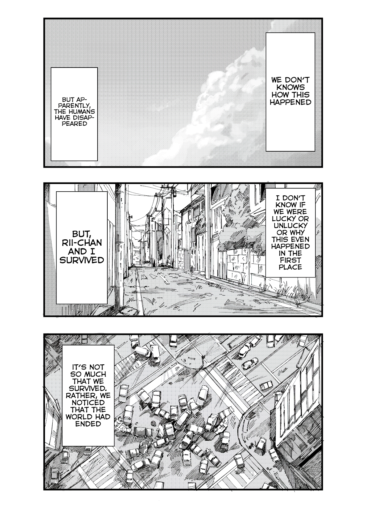 Us, The End of The World, And The Rest of Our Life Chapter 1 page 6 - Chapter 1: The End & Life