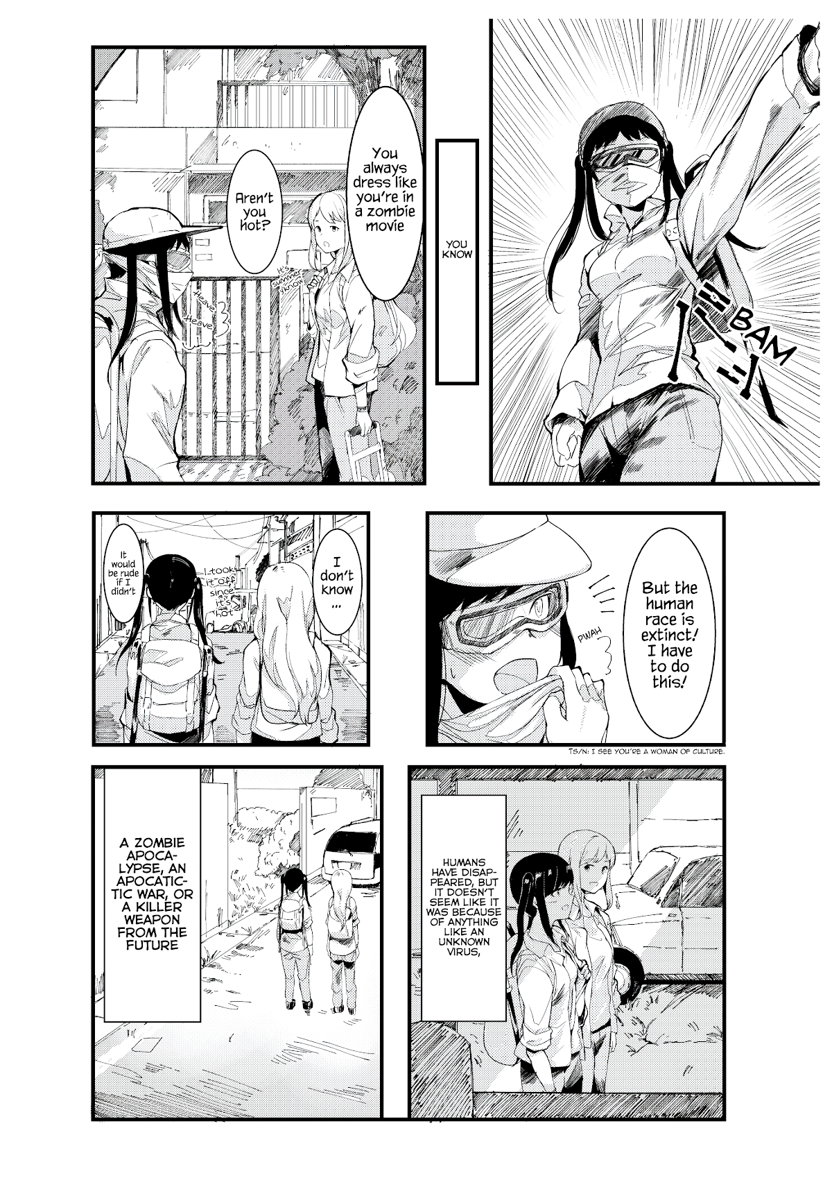 Us, The End of The World, And The Rest of Our Life Chapter 1 page 9 - Chapter 1: The End & Life