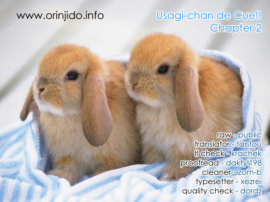 Usagi-chan de Cue!! Chapter 2.2 page 1 - Chapter 2 v2 : Dai 2 wa!