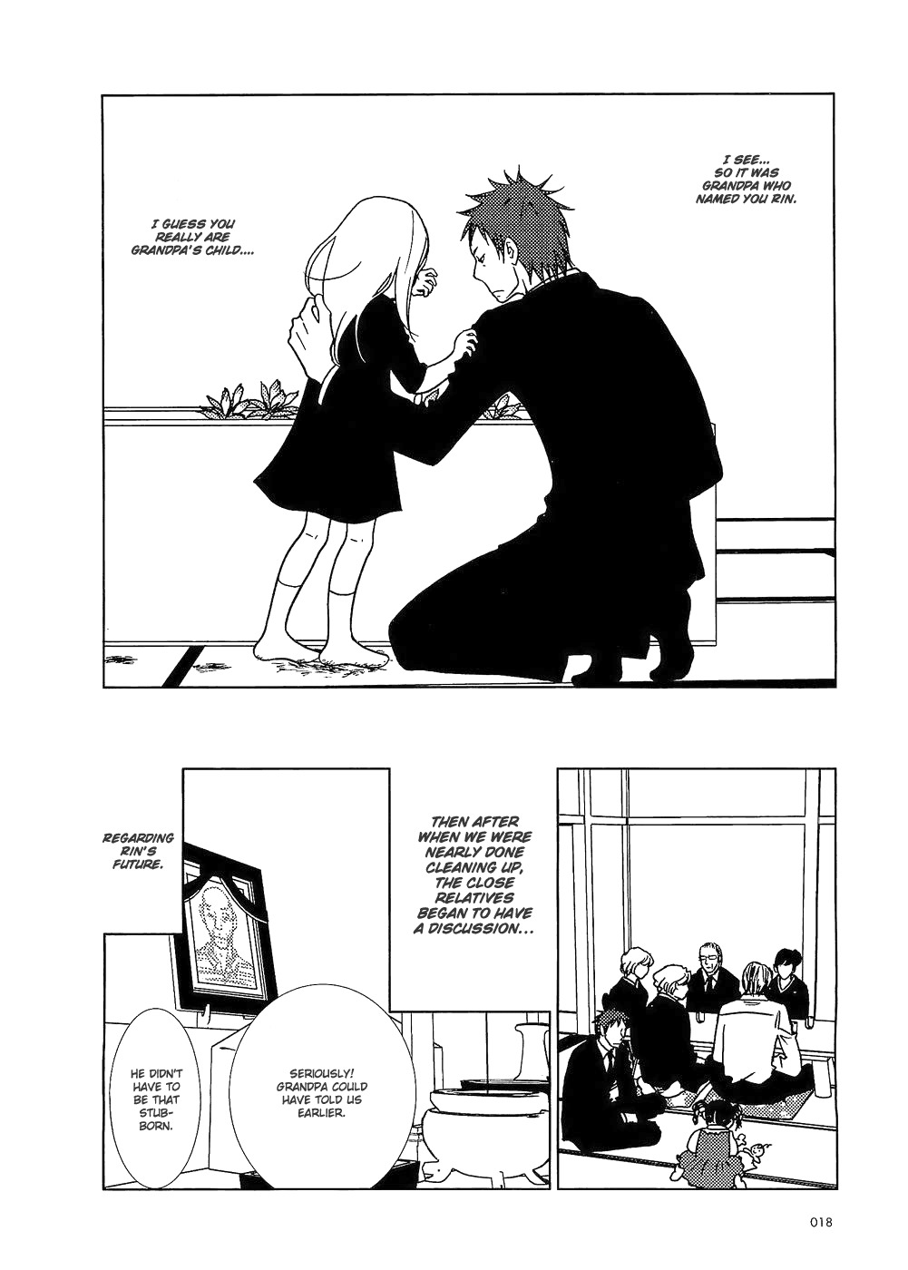 Usagi Drop Chapter 1 page 21 - Chapter 1