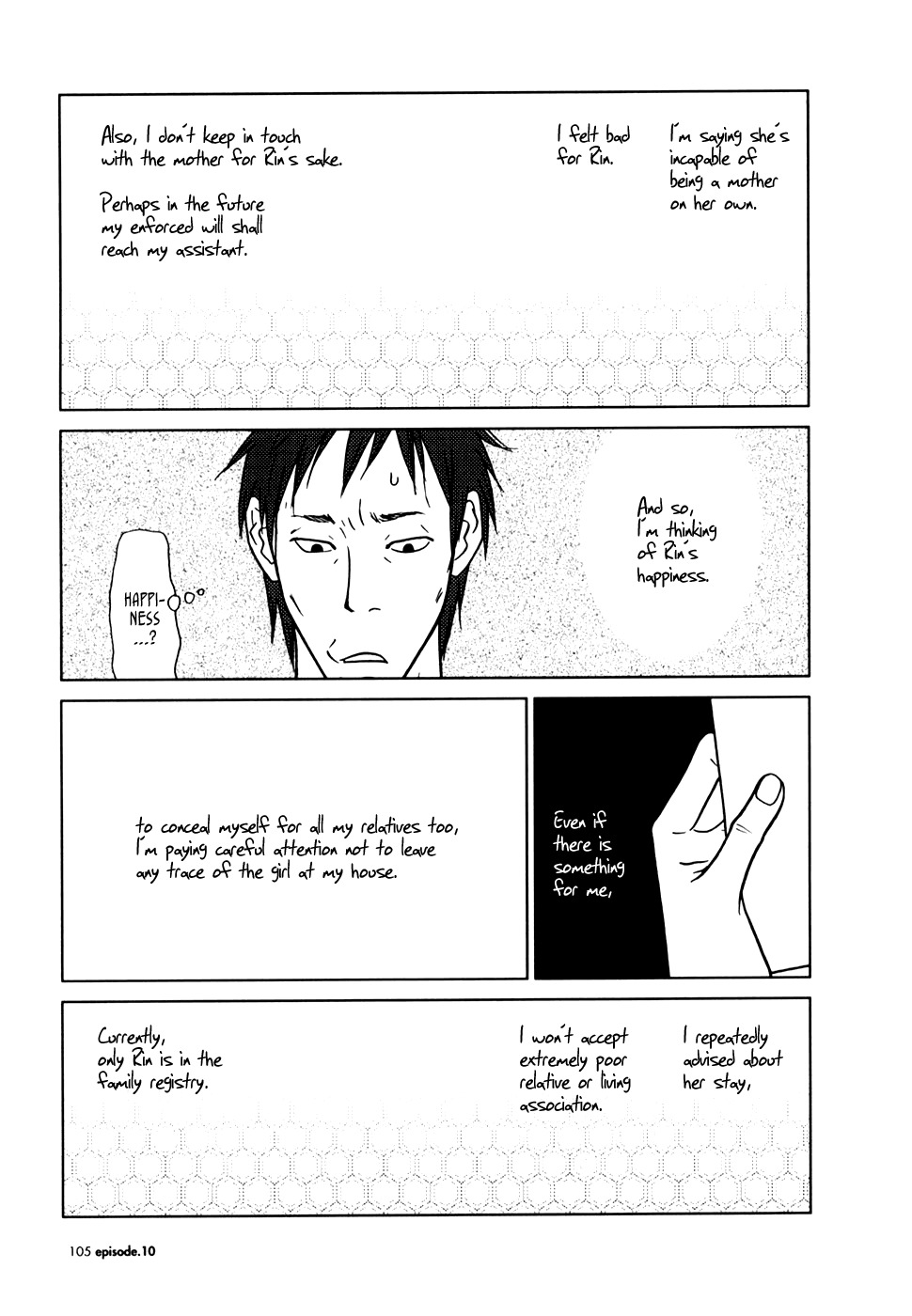 Usagi Drop Chapter 10 page 4 - Chapter 10