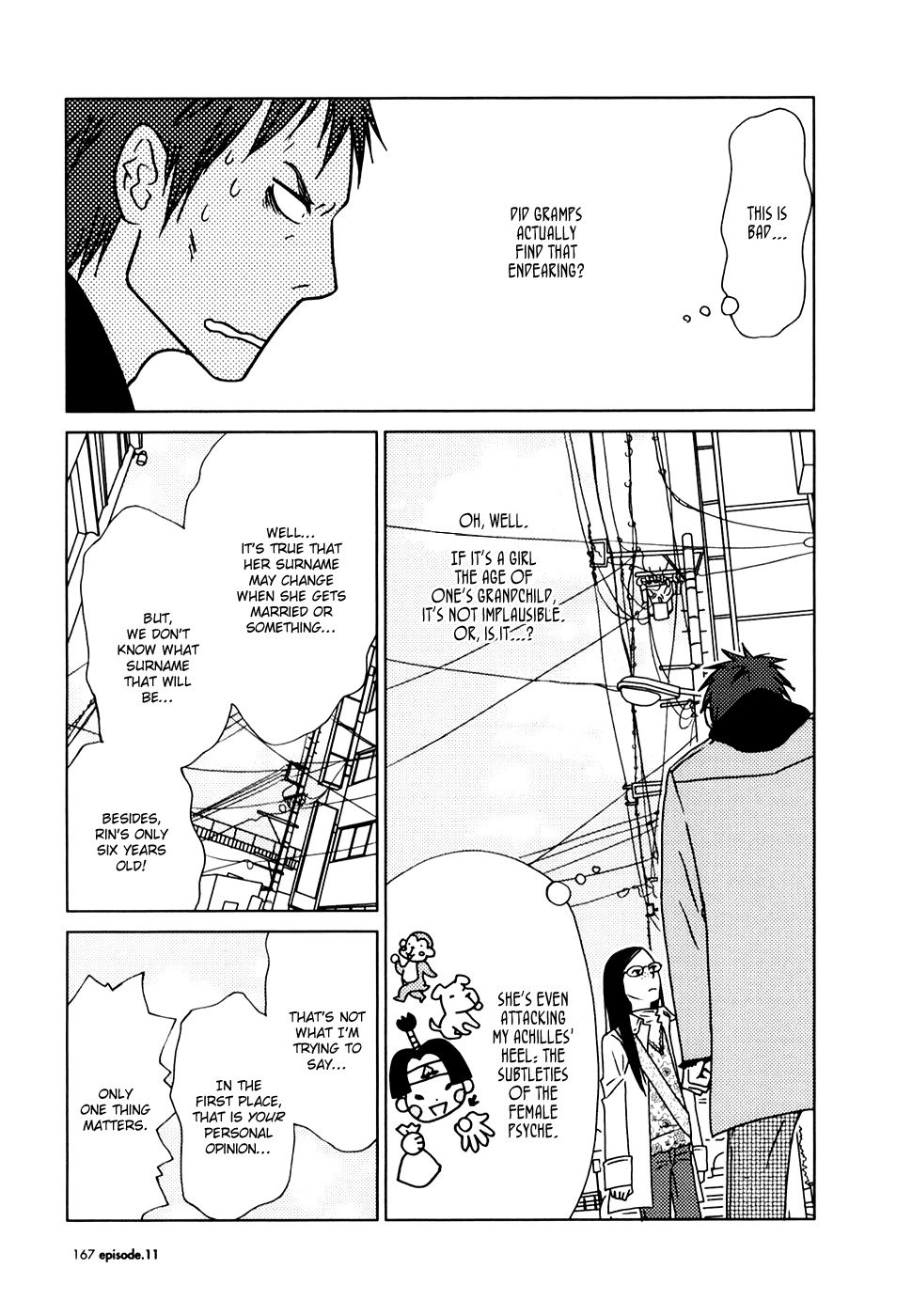Usagi Drop Chapter 11 page 34 - Chapter 11