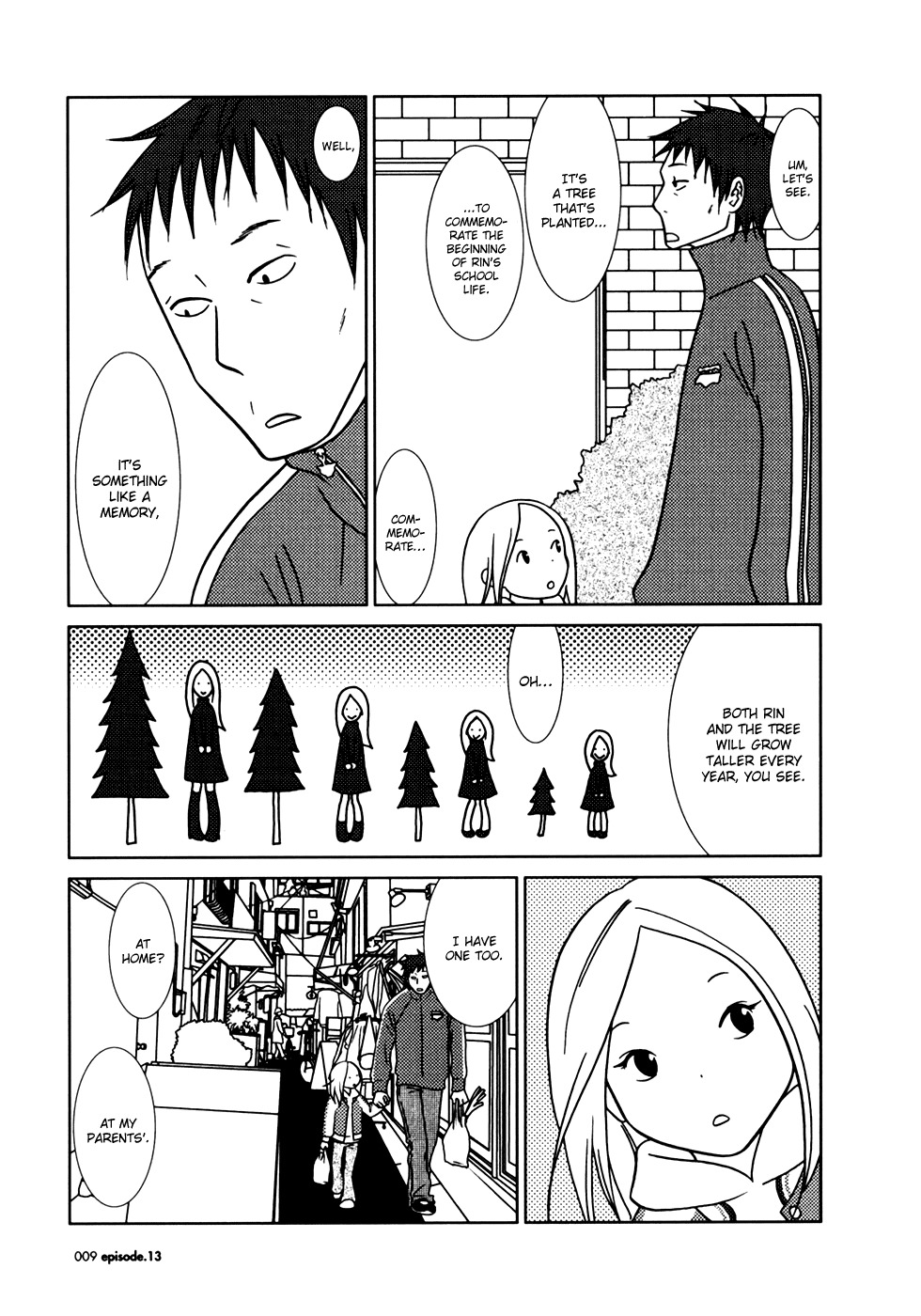Usagi Drop Chapter 13 page 14 - Chapter 13