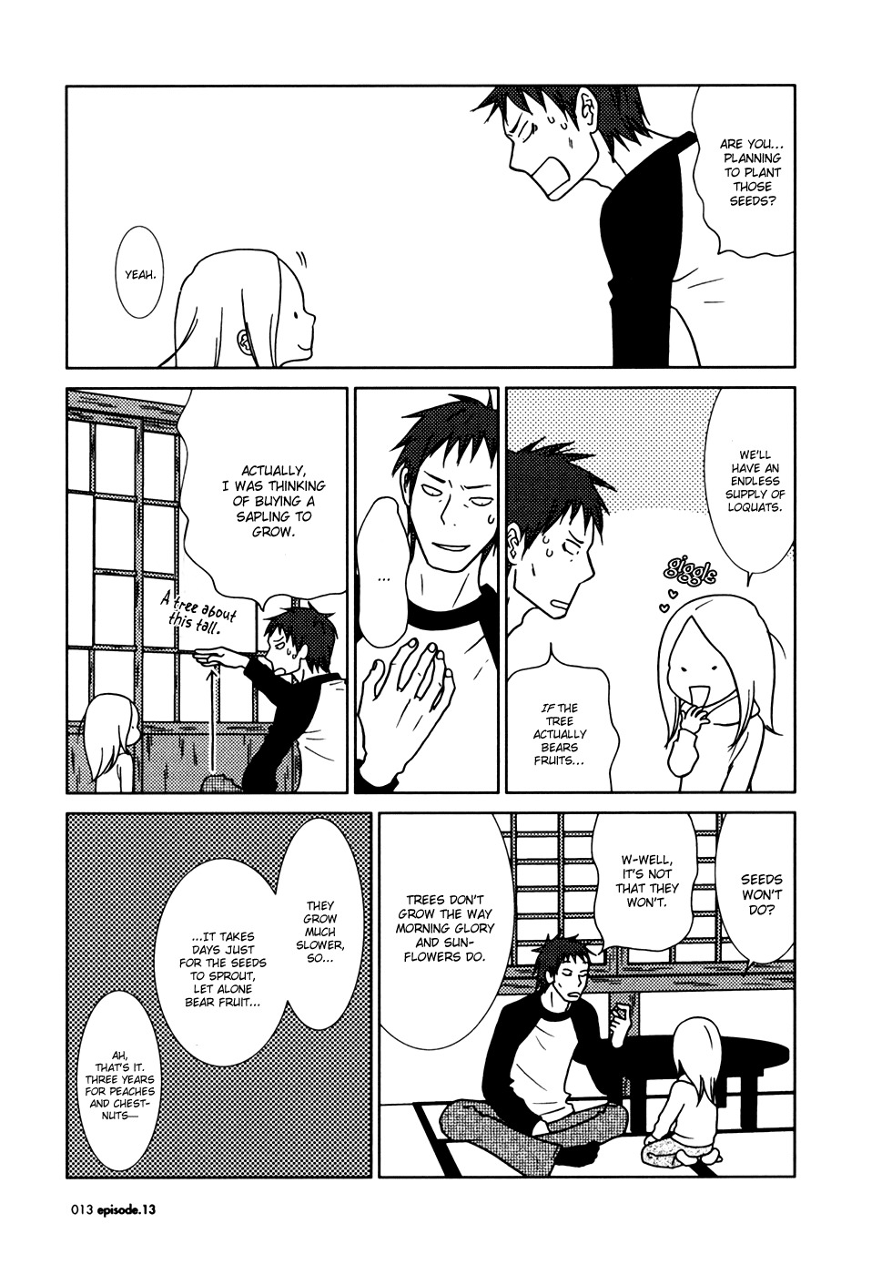 Usagi Drop Chapter 13 page 18 - Chapter 13
