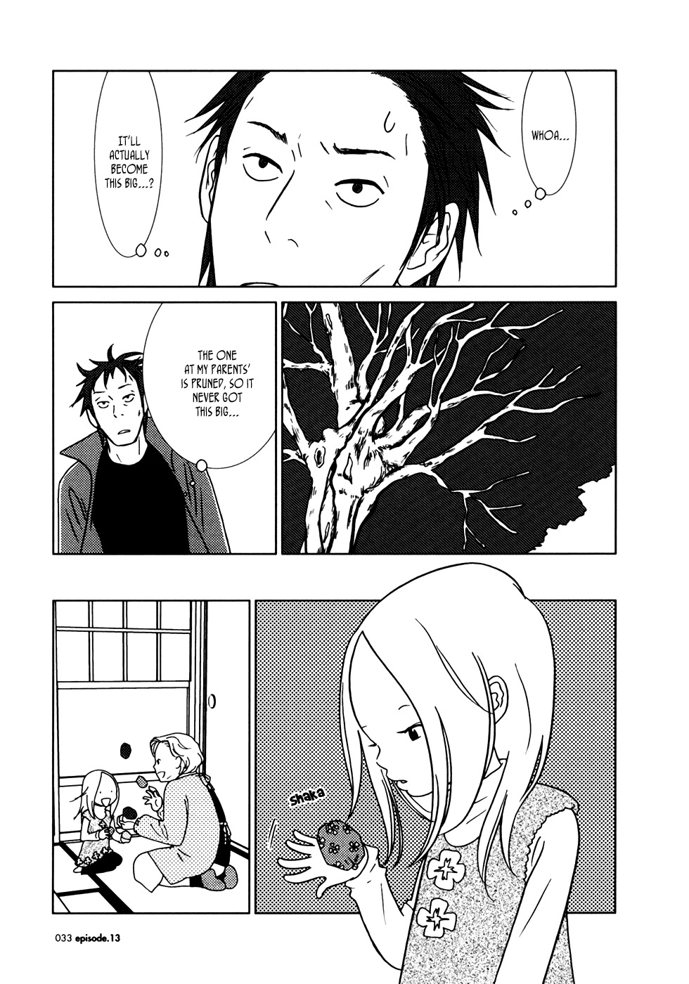 Usagi Drop Chapter 13 page 38 - Chapter 13