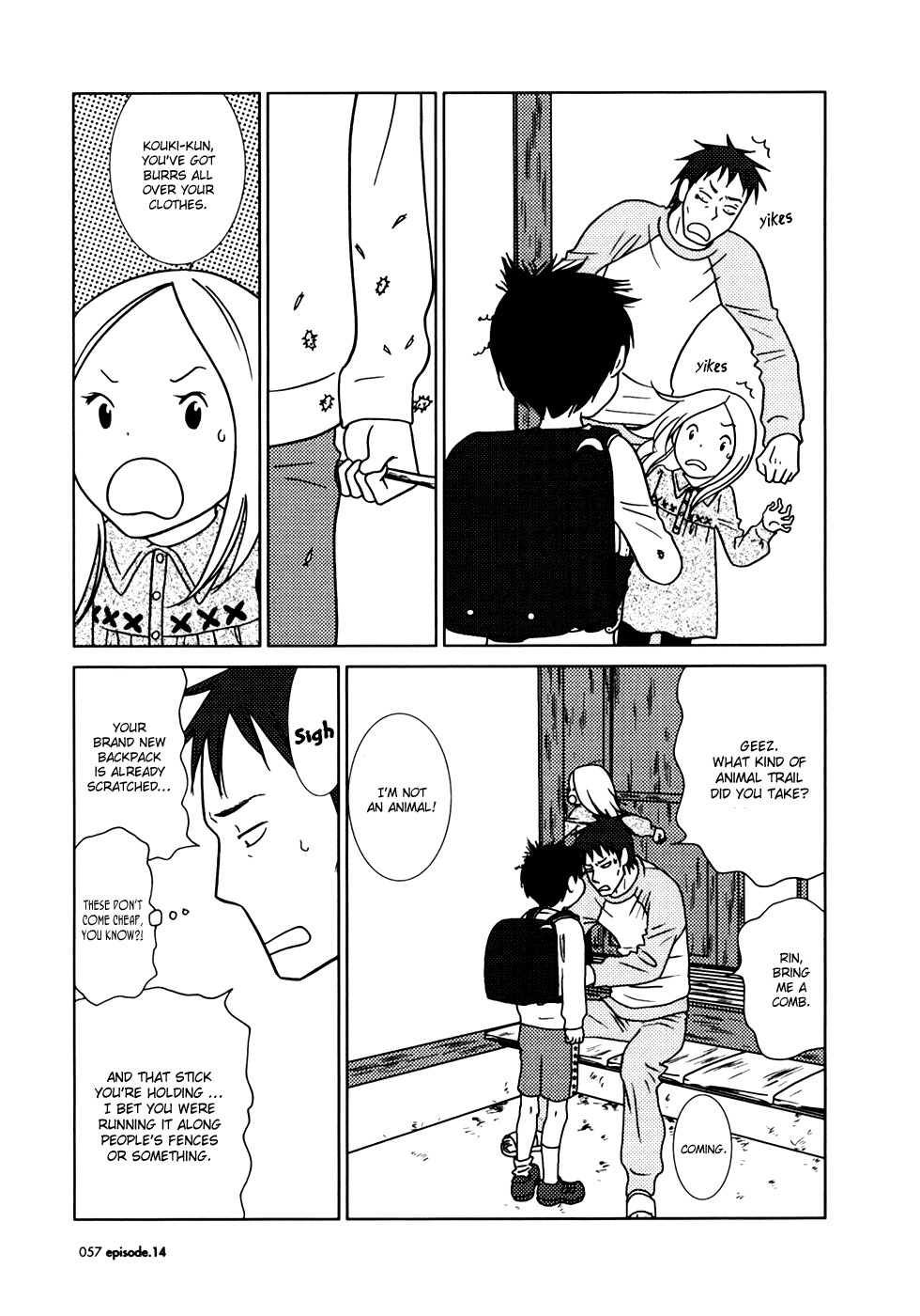 Usagi Drop Chapter 14 page 19 - Chapter 14